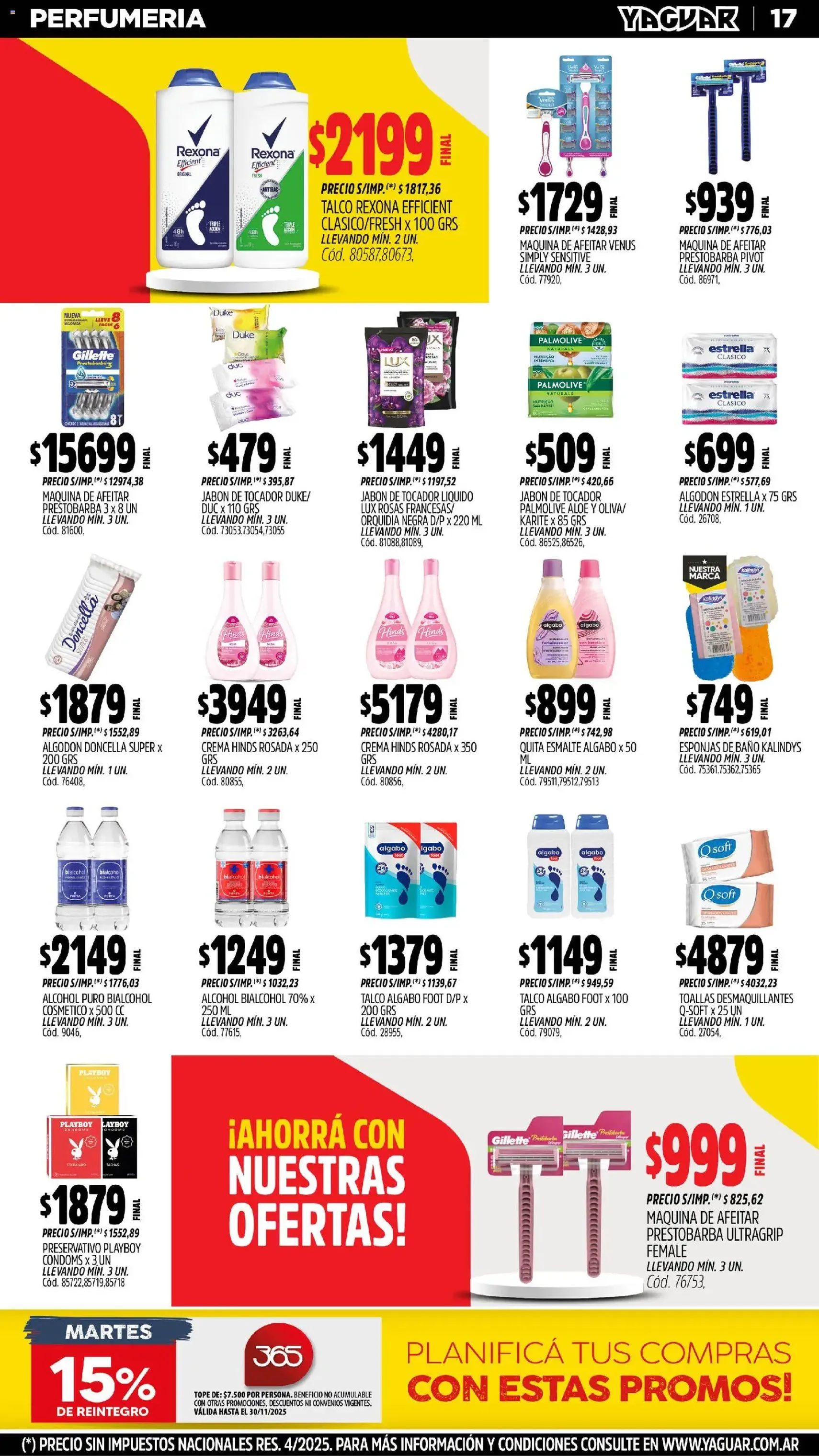 Yaguar catálogo - folleto válido desde 17/11/2025 página 18 de 22