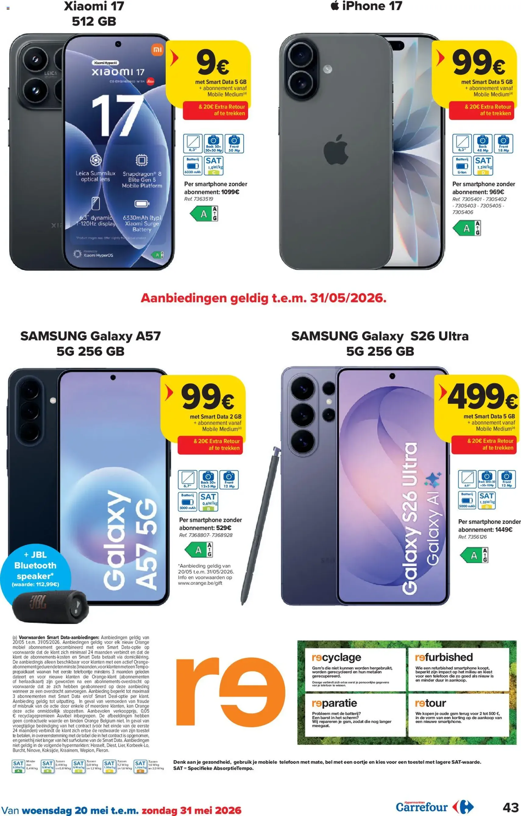 Carrefour folder week 21 - geldige folder vanaf 20/05/2026 pagina 43 van 56