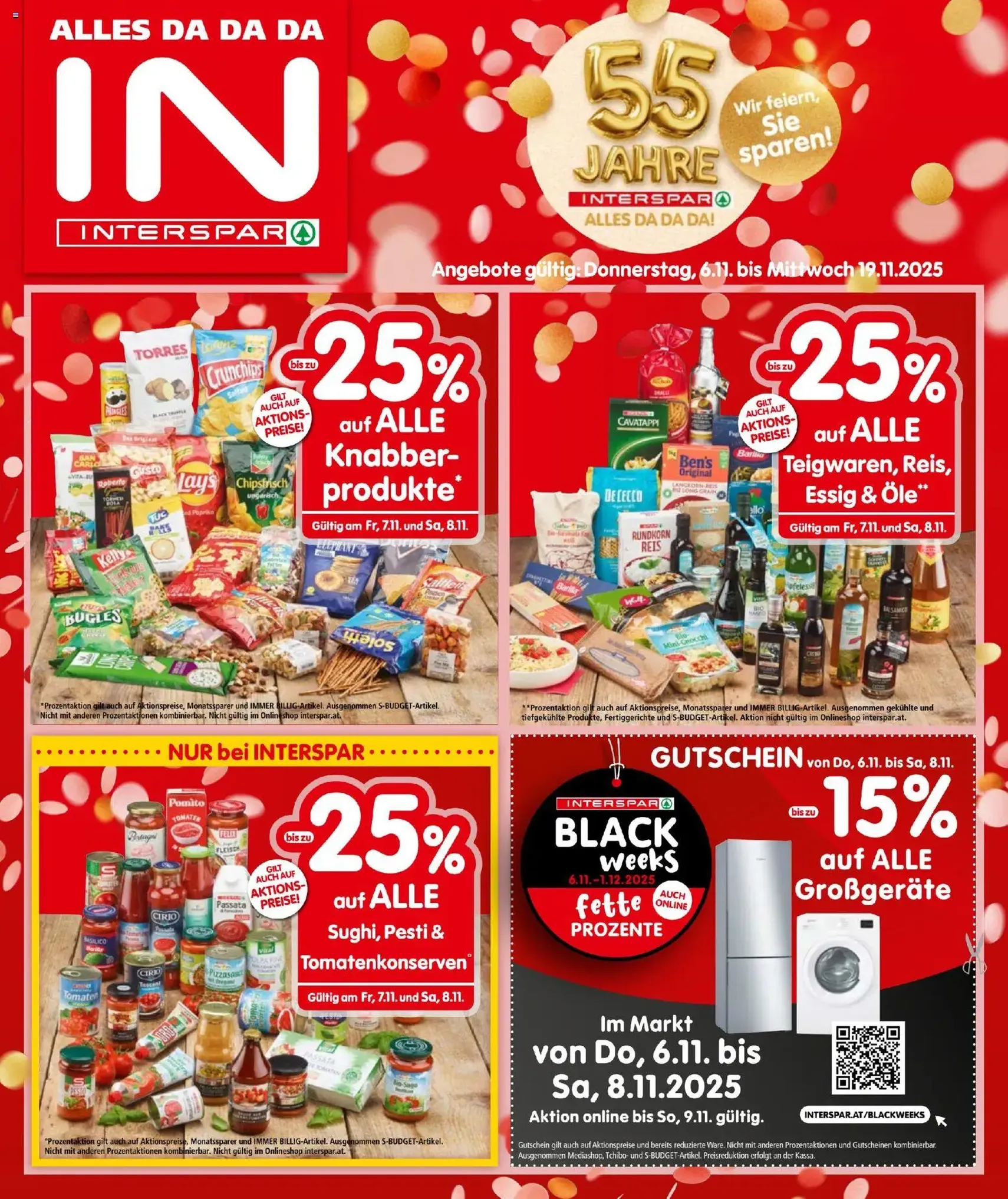 Interspar Black Friday - Gültiger Prospekt ab 06.11.2025, Seite 1 von insgesamt 24