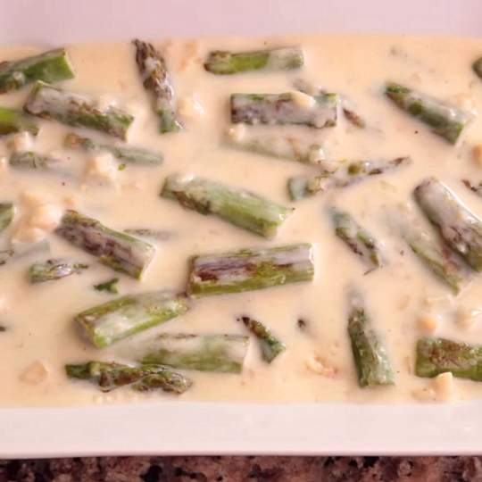 Anteprima ricetta Sugo con asparagi selvatici