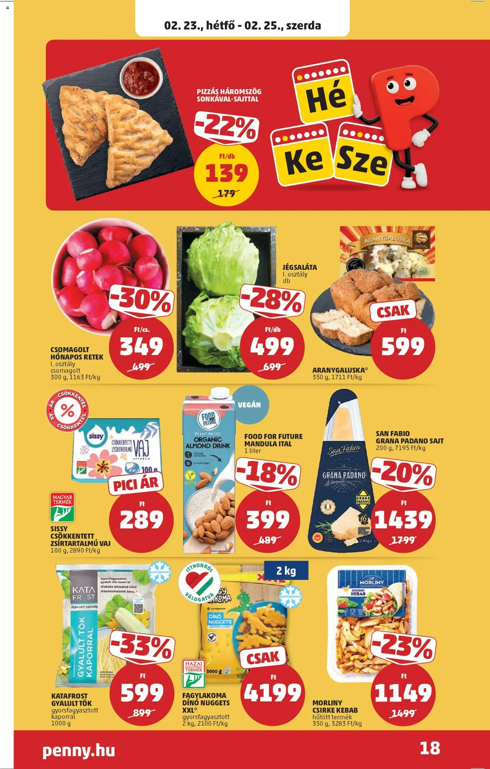PENNY Akciós újság - 2026.02.19. érvényes szórólap 22 oldal 38 oldalból