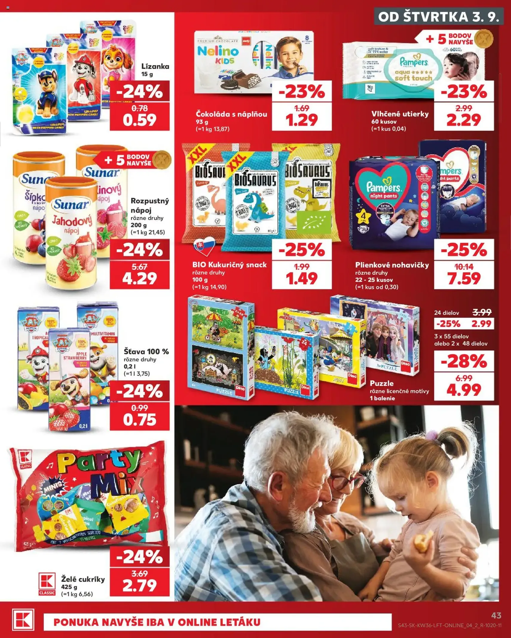 Kaufland leták - platný leták od 03.09.2026 strana 43 z 80