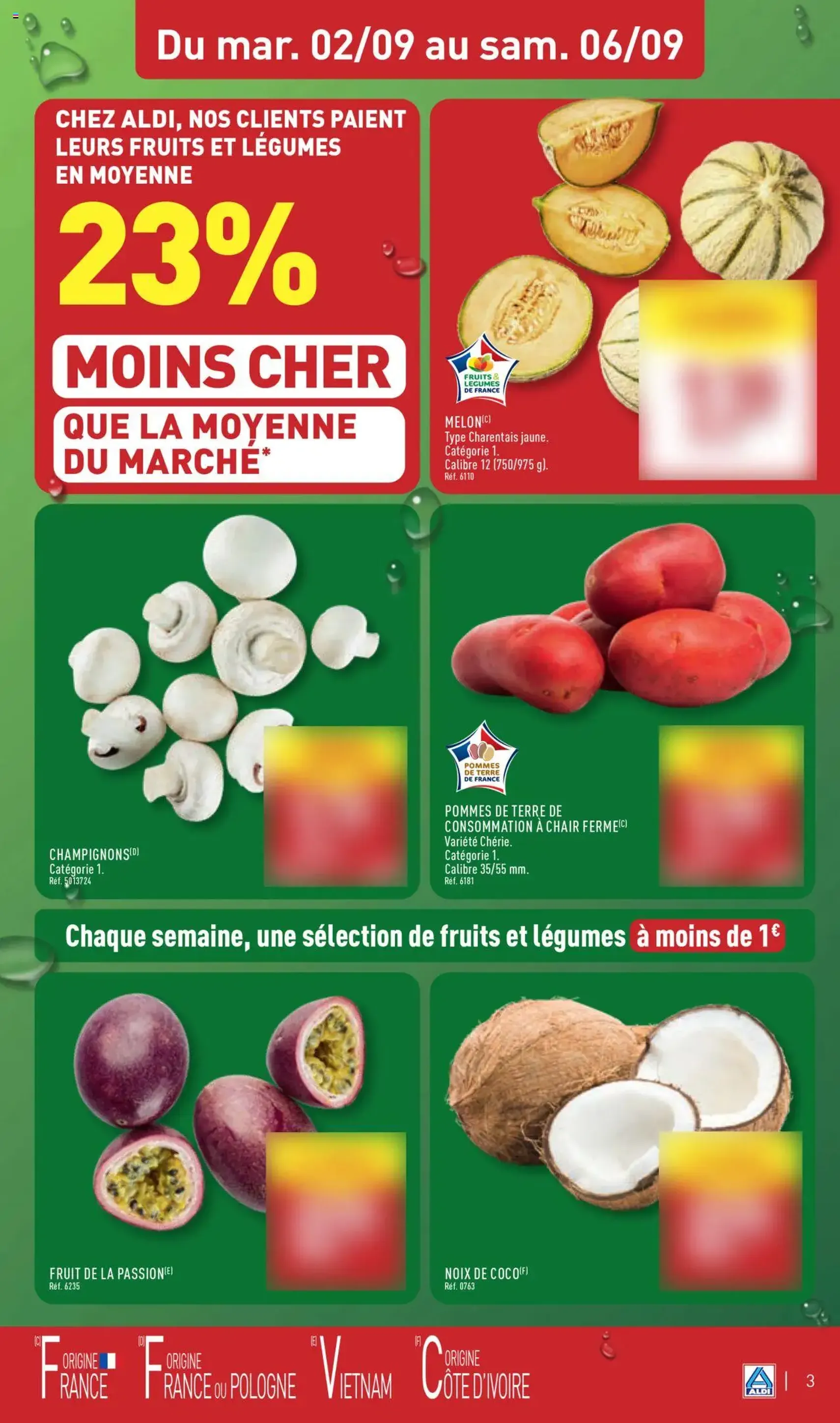 Aldi catalogue semaine 36 - brochure valable à partir du 02/09/2025, page 6 sur 54
