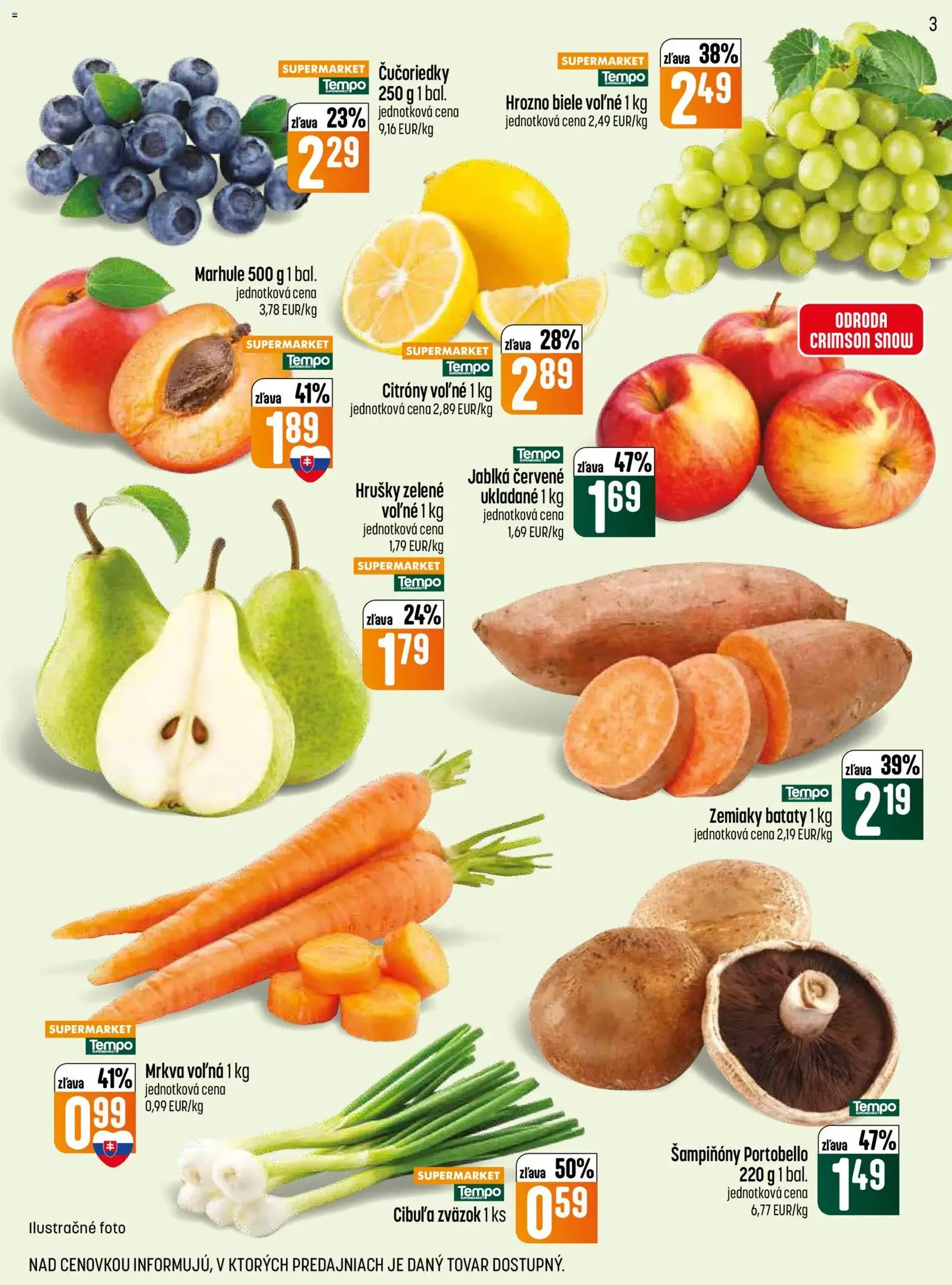 COOP Jednota leták - platný leták od 06.08.2026 strana 3 z 28