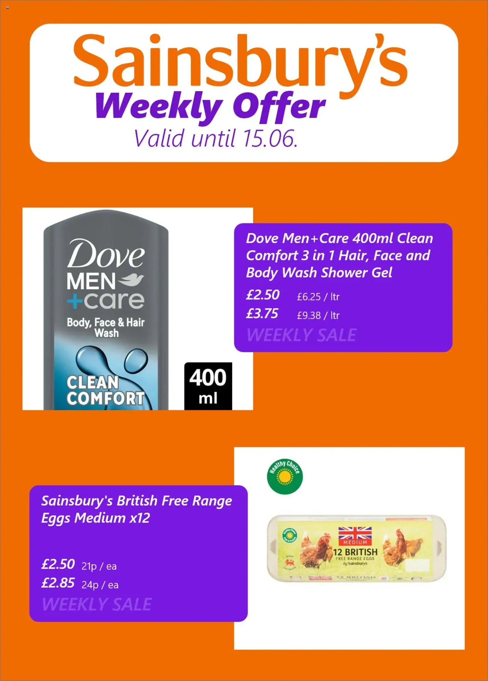 Sainsbury's - Offers - valid flyer from 09/06/2026, page 5 of 5