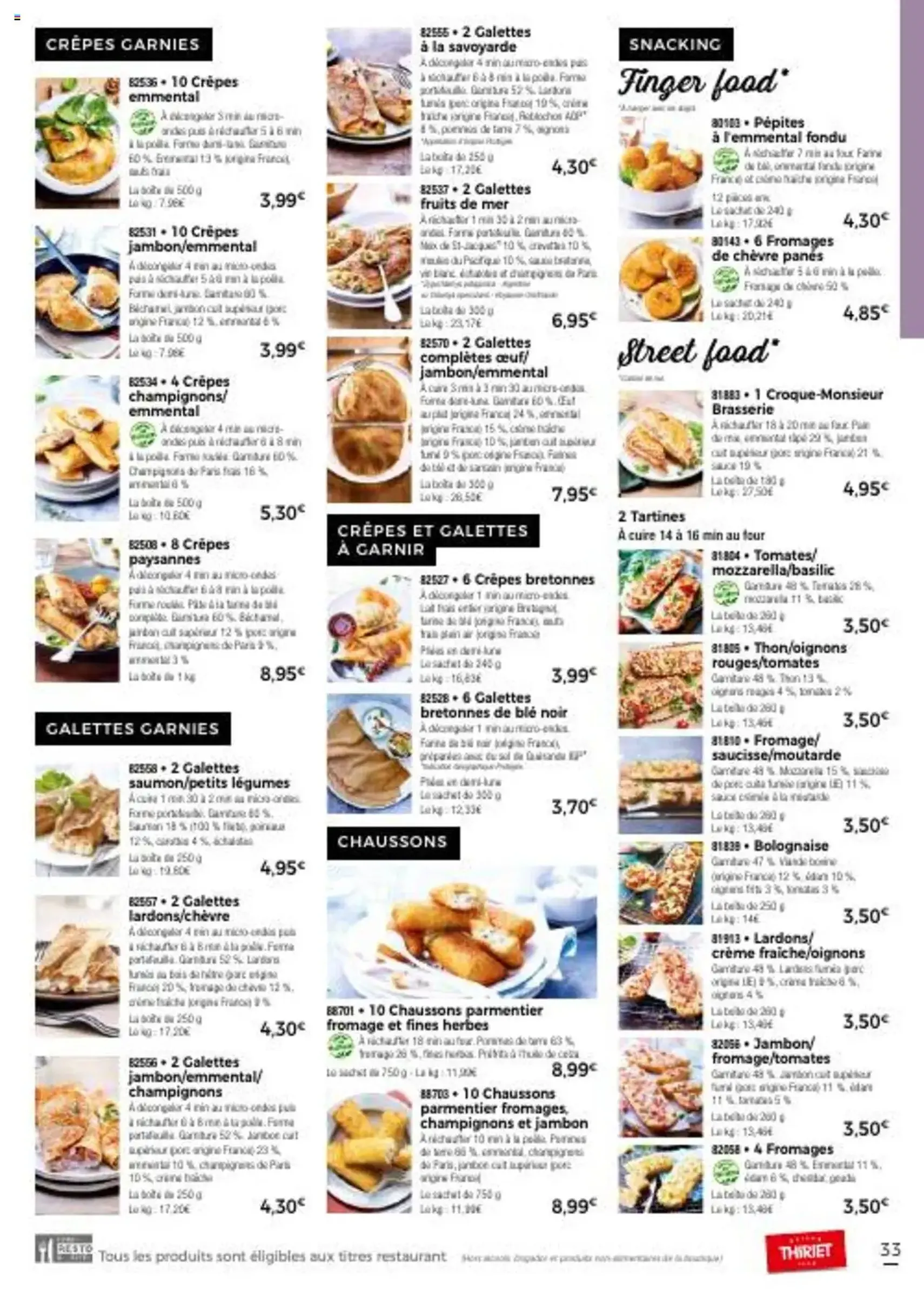 Thiriet catalogue livraison à domicile - brochure valable à partir du 11/07/2025, page 33 sur 80 Thiriet catalogue livraison à domicile - brochure valable à partir du 11/07/2025, page 33 sur 80
