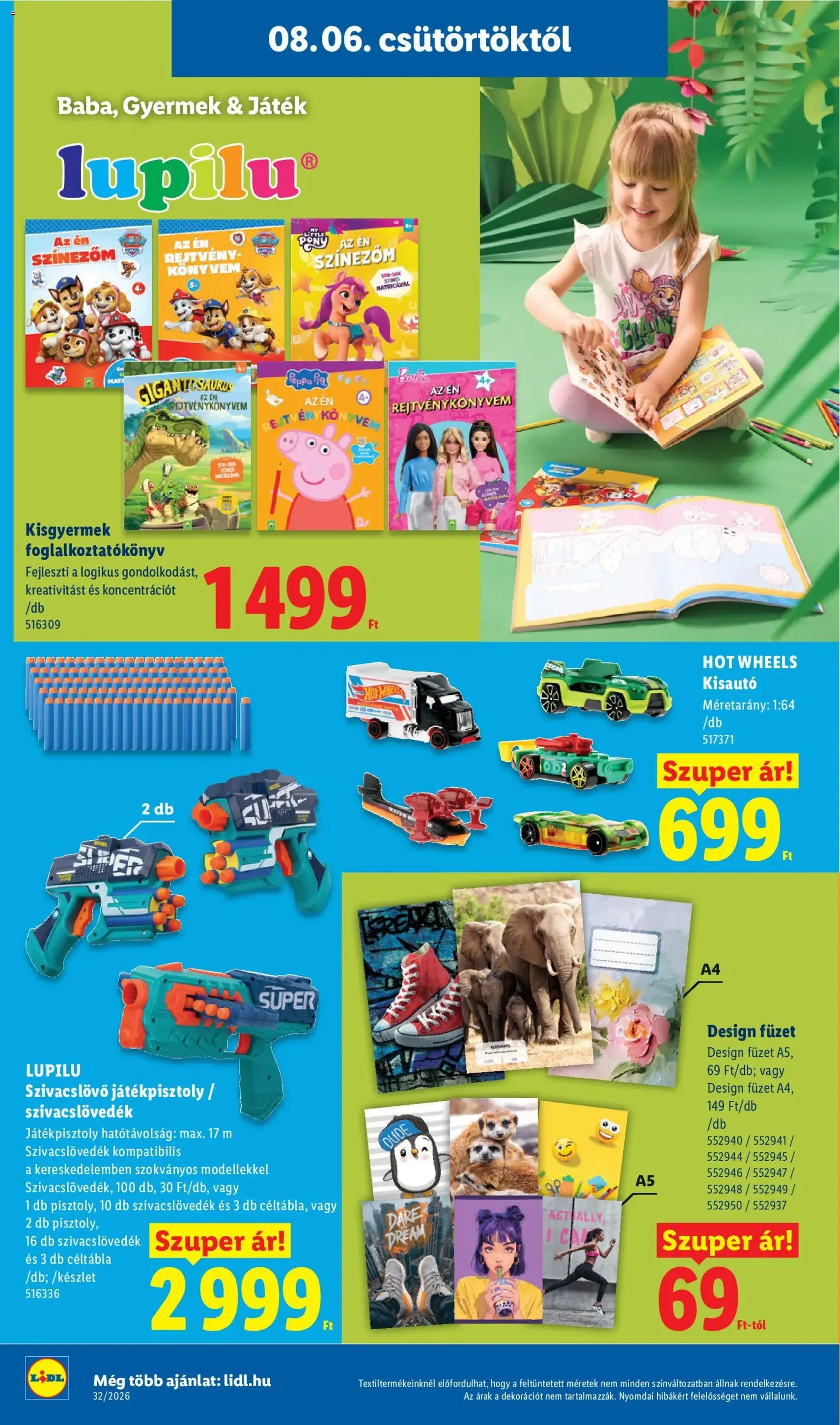 Lidl akciós újság - 2026.08.06. érvényes szórólap 32 oldal 80 oldalból