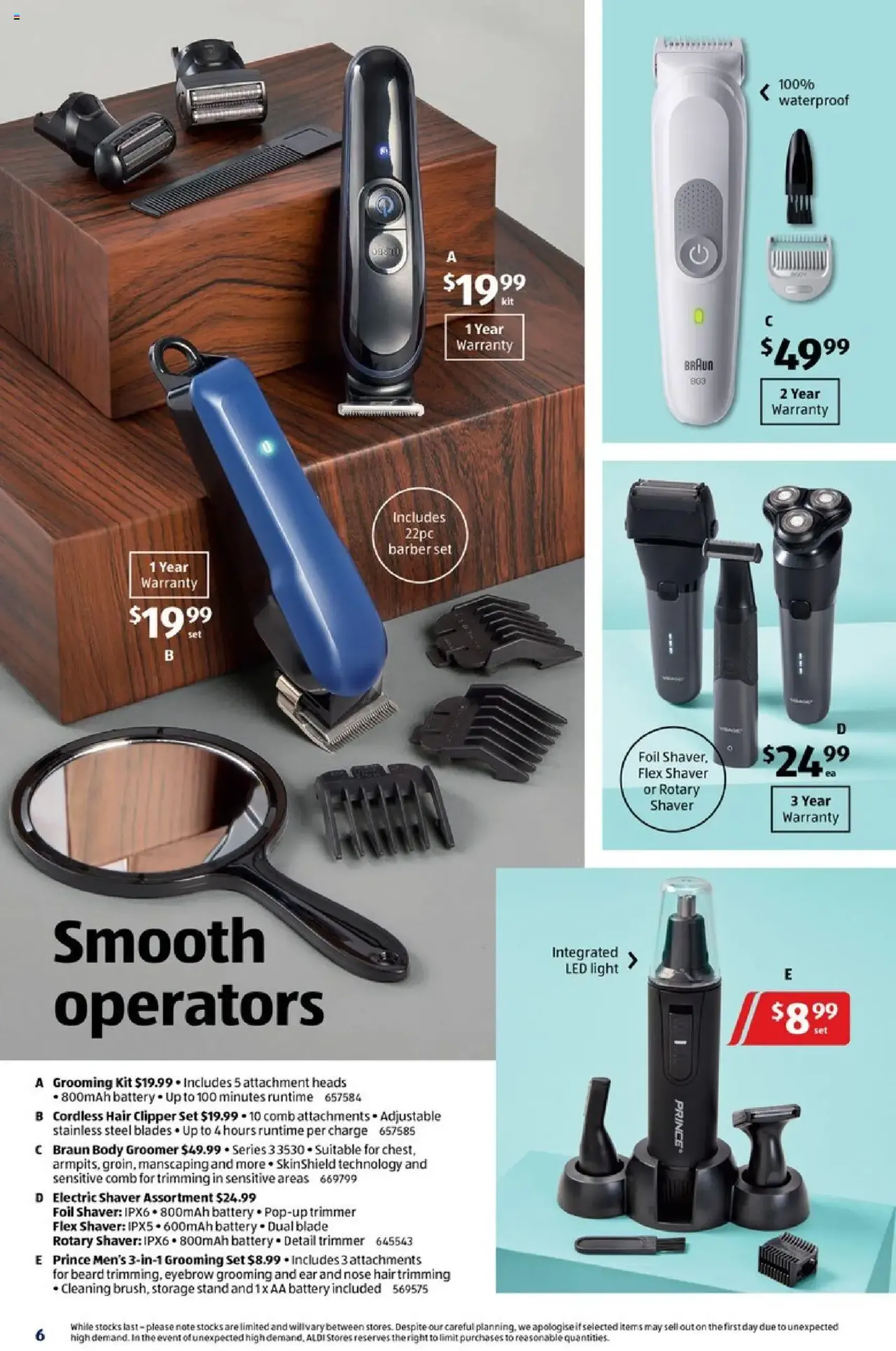 Catalogue Aldi - valid flyer from 20/08/2025, page 6 of 24 Catalogue Aldi - valid flyer from 20/08/2025, page 6 of 24