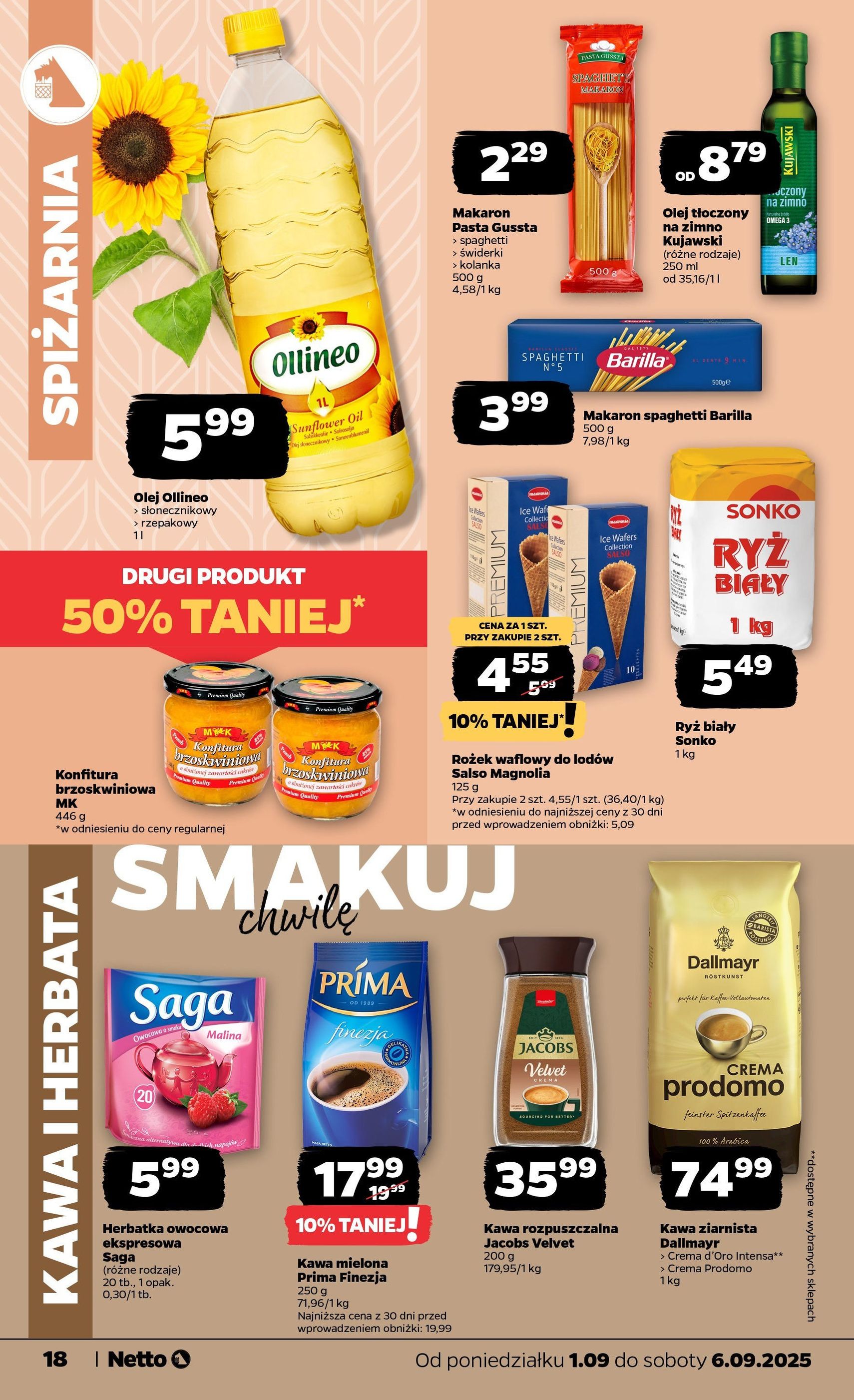 Netto gazetka - Spożywcza - ważny gazetka od 01.09.2025 strona 18 z 31 Netto gazetka - Spożywcza - ważny gazetka od 01.09.2025 strona 18 z 31