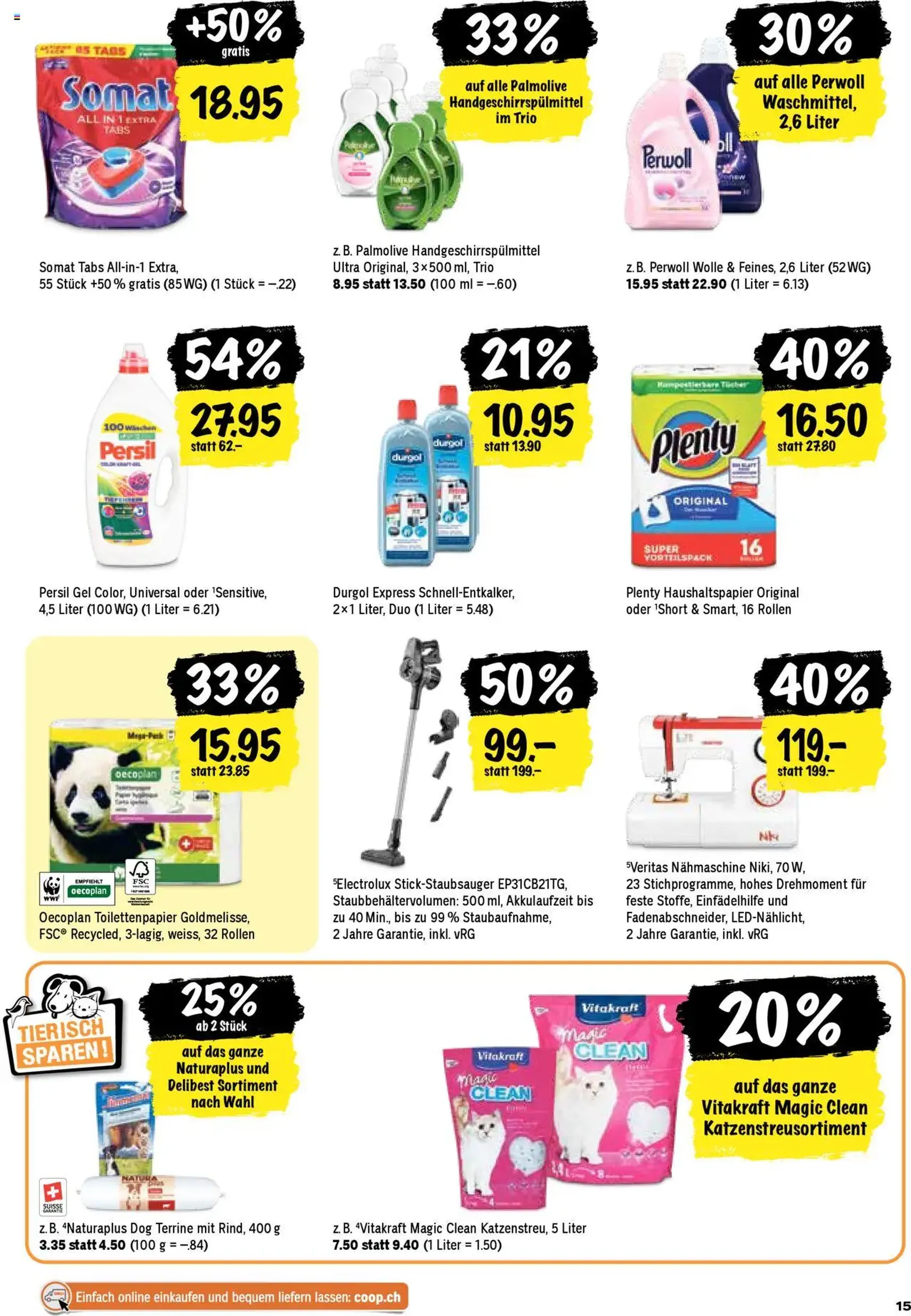 Coop Aktionen - Gültiger Prospekt ab 16.10.2025, Seite 15 von insgesamt 24 Coop Aktionen - Gültiger Prospekt ab 16.10.2025, Seite 15 von insgesamt 24
