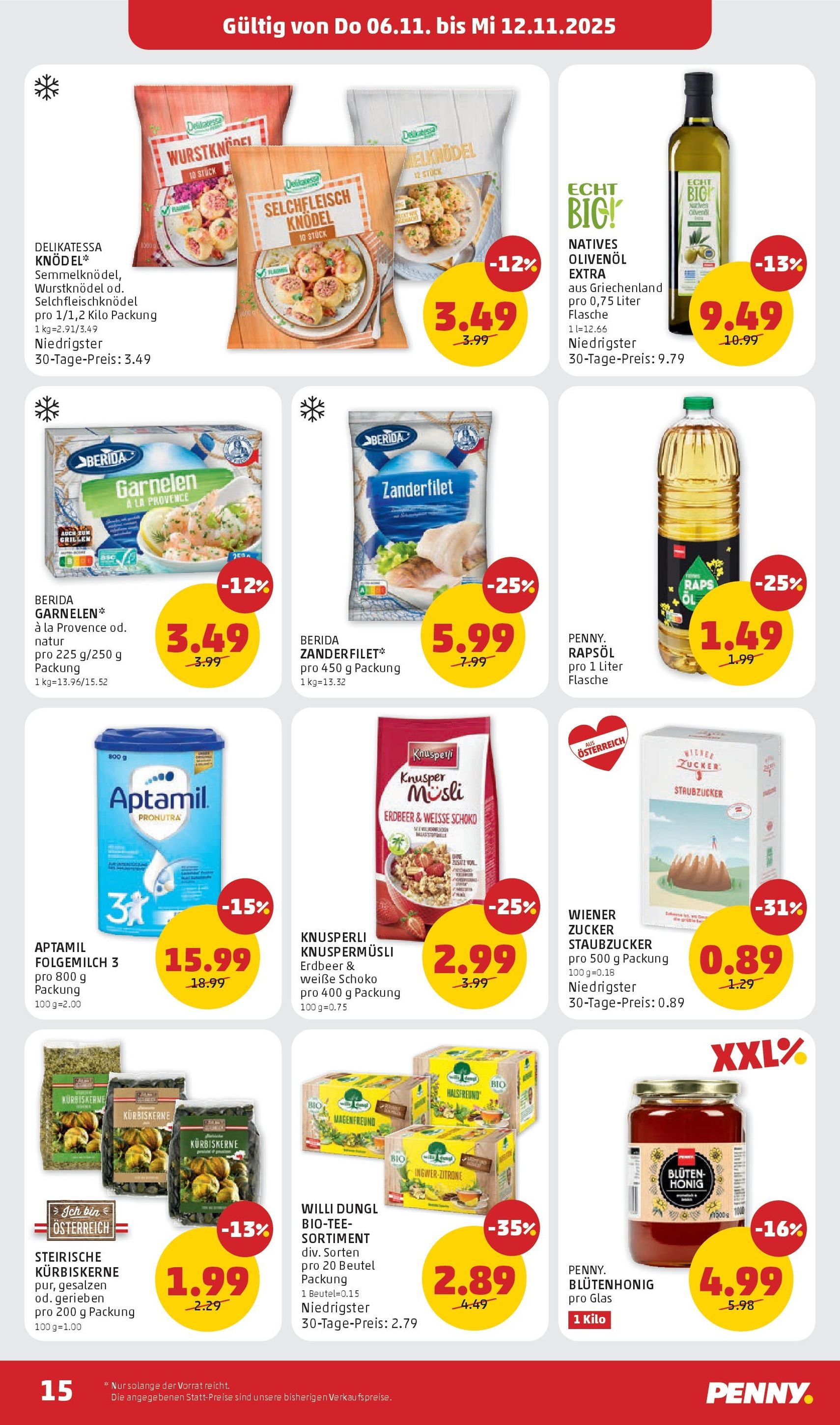 Penny Markt Flugblatt - Gültiger Prospekt ab 06.11.2025, Seite 15 von insgesamt 32