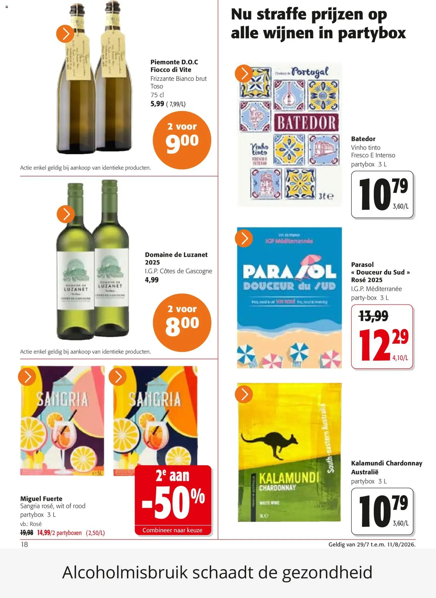 Colruyt folder / publicité - geldige folder vanaf 29/07/2026 pagina 18 van 32