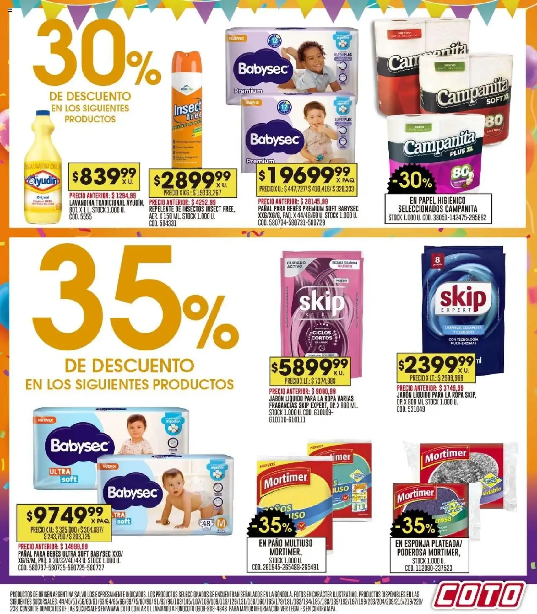 Coto - Ofertas - folleto válido desde 20/10/2025 página 17 de 23 Coto - Ofertas - folleto válido desde 20/10/2025 página 17 de 23