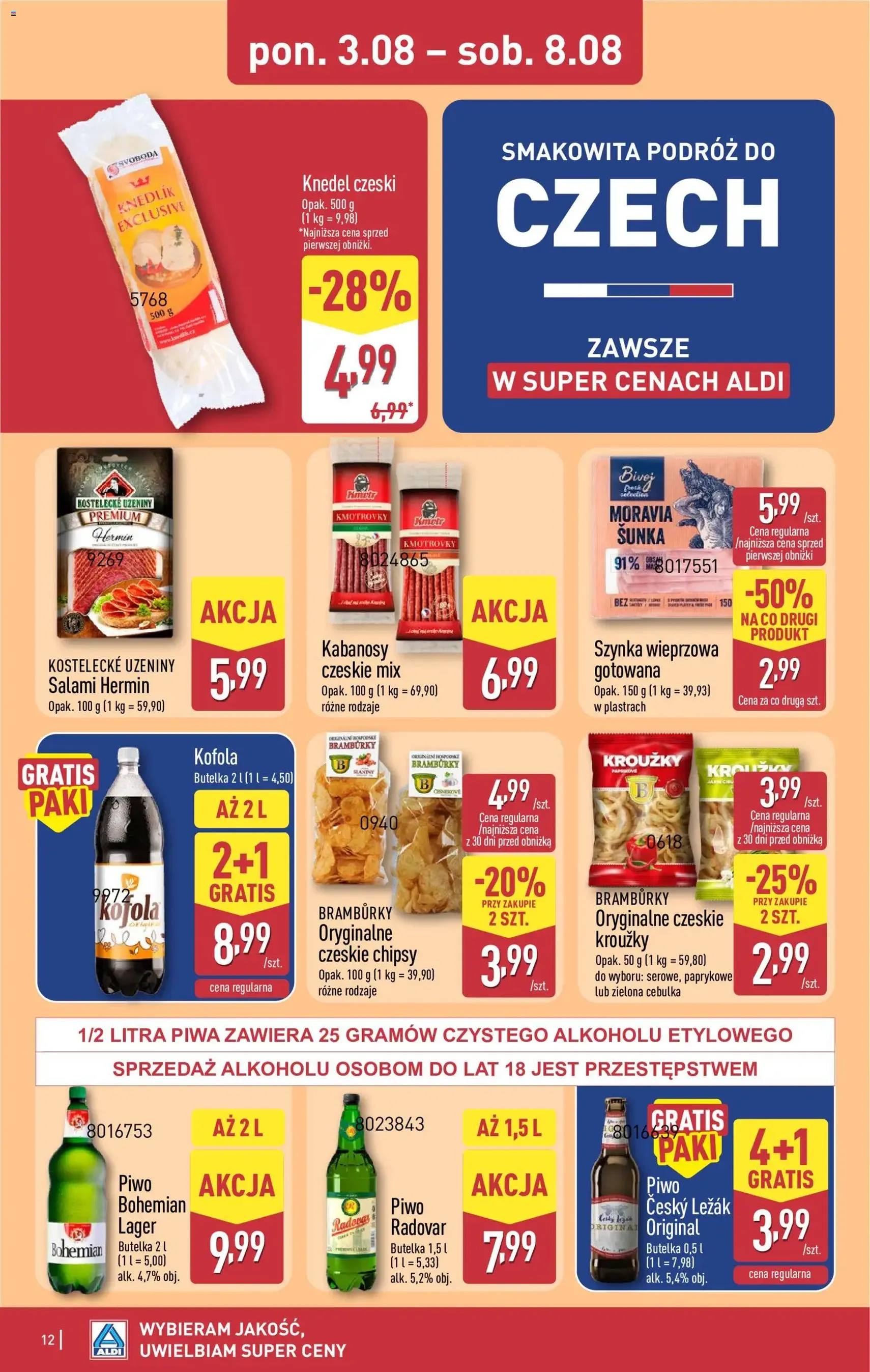 Aldi gazetka - ważny gazetka od 03.08.2026 strona 12 z 42