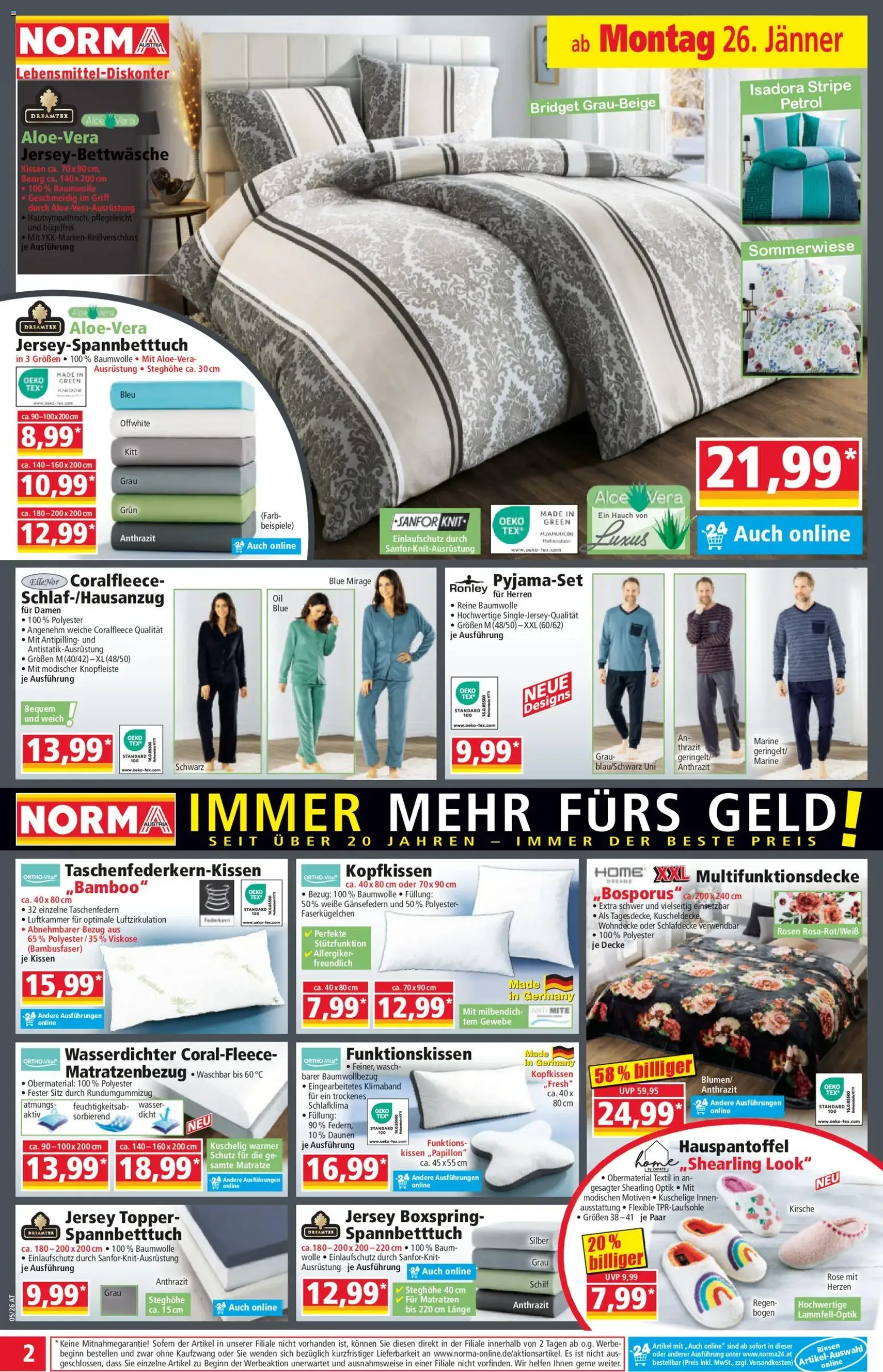 Norma Flugblatt - Gültiger Prospekt ab 26.01.2026, Seite 2 von insgesamt 20