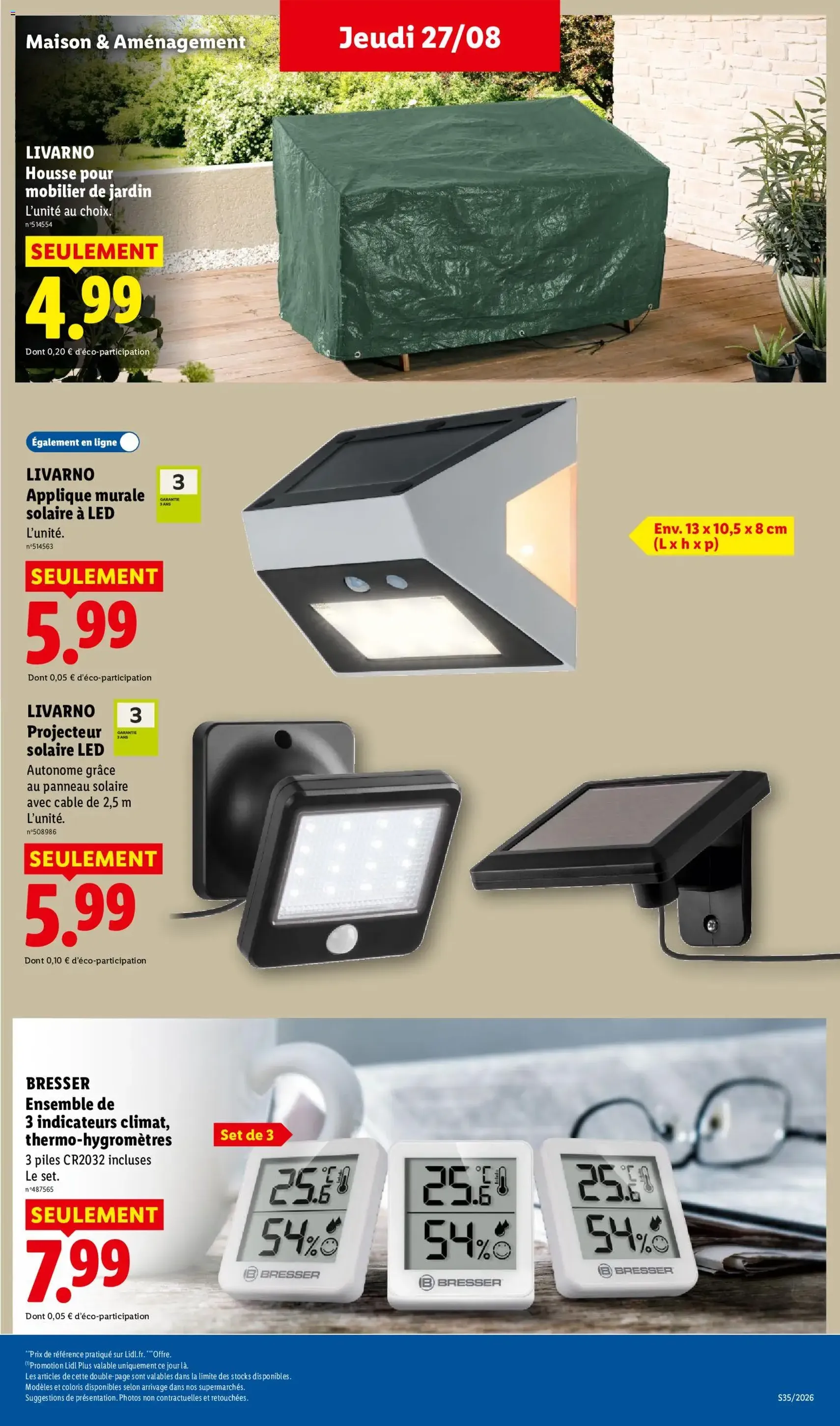 LIDL catalogue - brochure valable à partir du 27/08/2026, page 41 sur 61