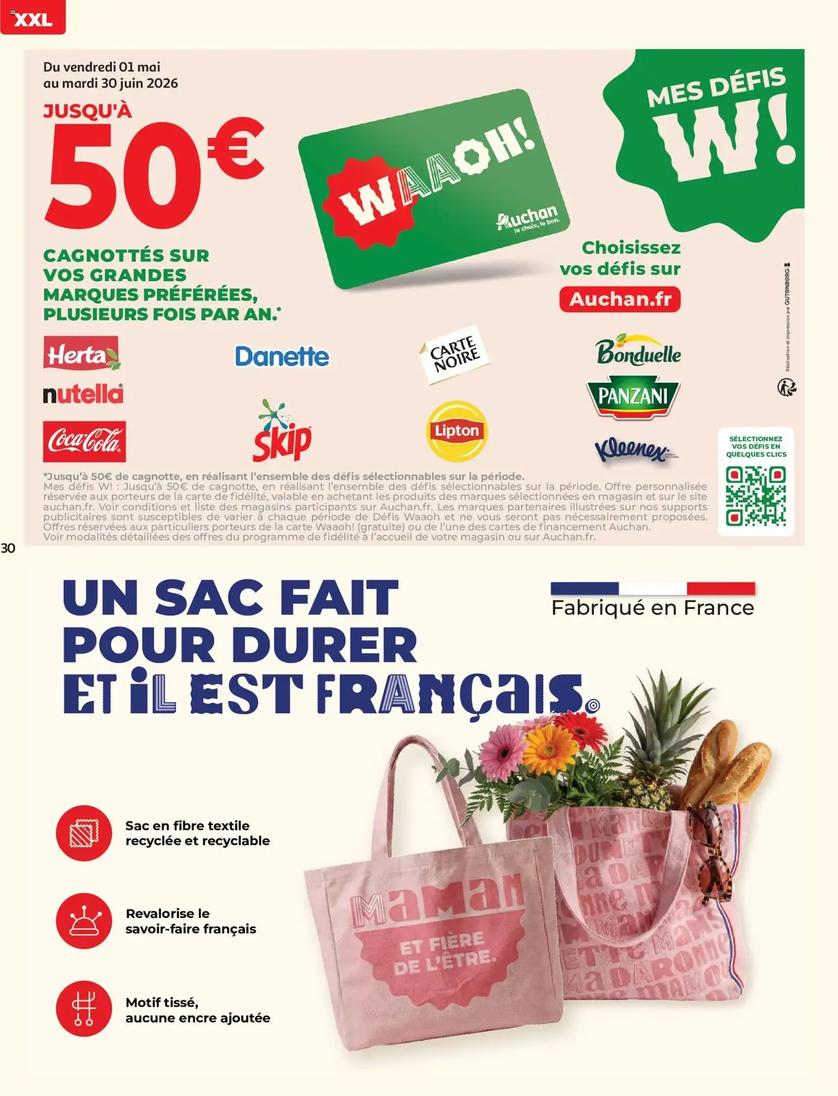 Auchan prospectus - brochure valable à partir du 27/05/2026, page 30 sur 36