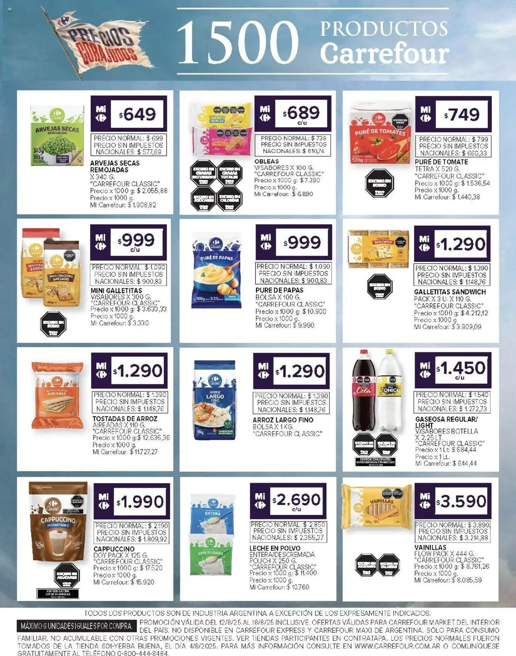 Carrefour Market catálogo - folleto válido desde 12/08/2025 página 11 de 21 Carrefour Market catálogo - folleto válido desde 12/08/2025 página 11 de 21