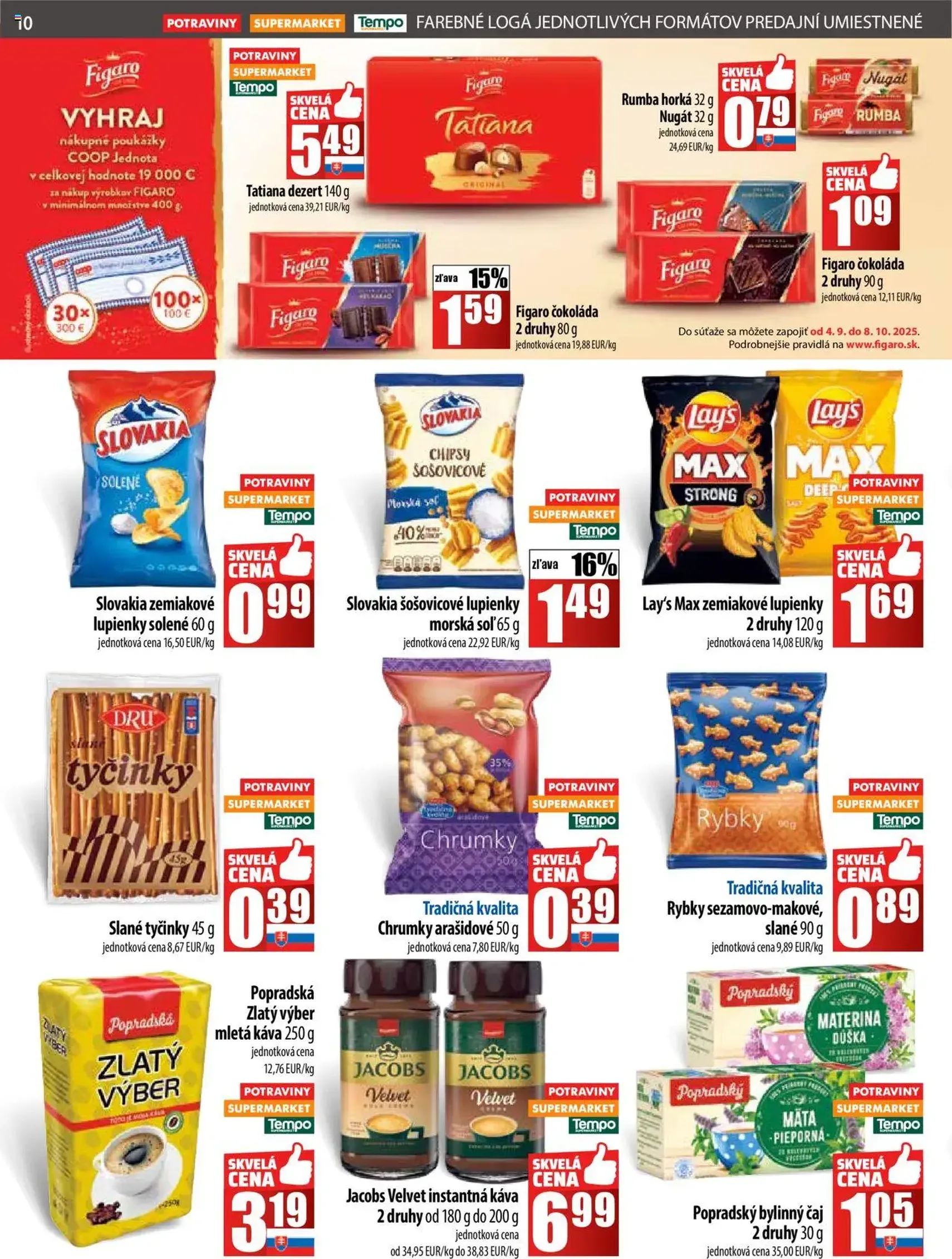 COOP Jednota leták - platný leták od 18.09.2025 strana 10 z 28