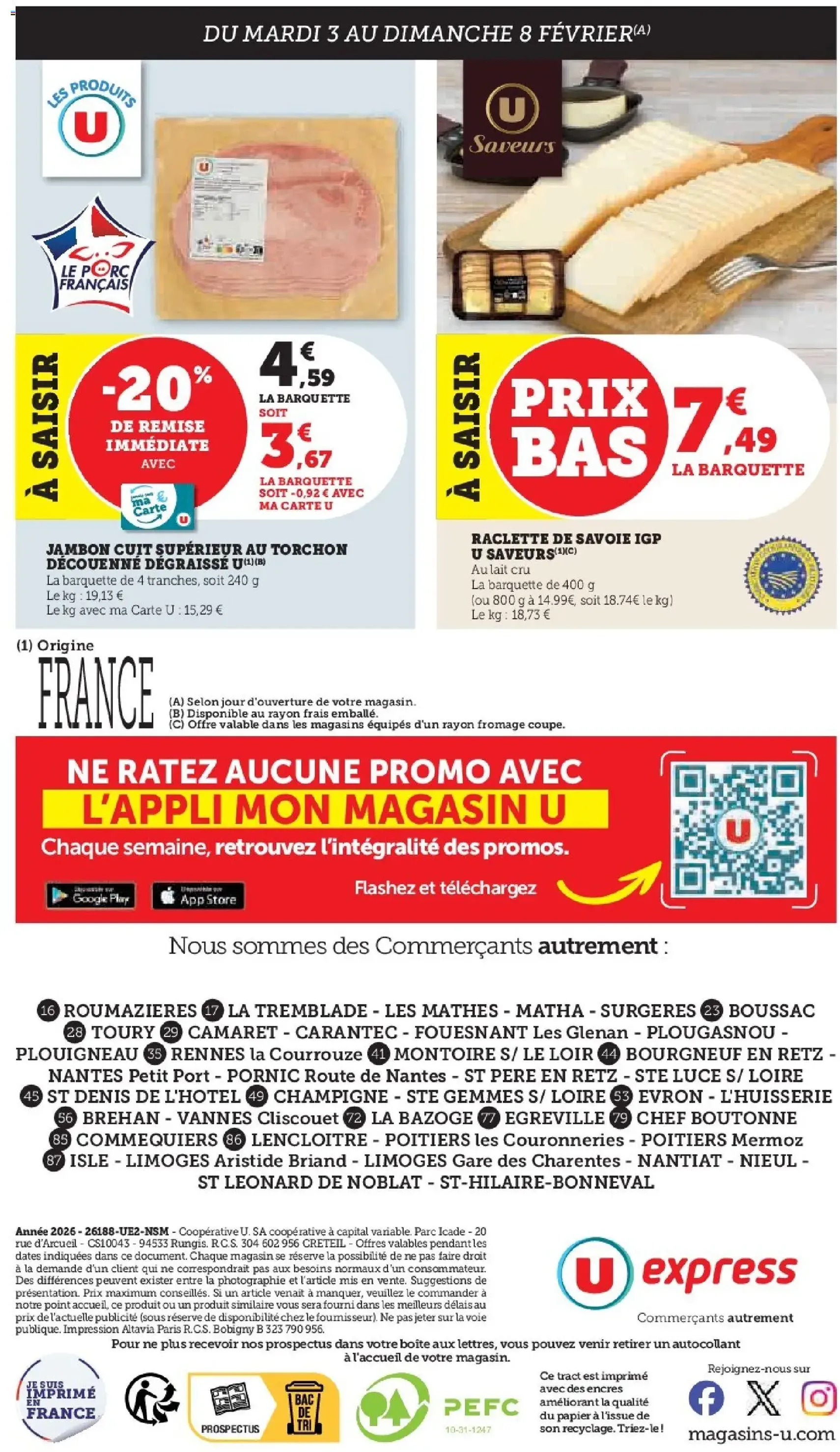 U Express catalogue - brochure valable à partir du 03/02/2026, page 16 sur 16