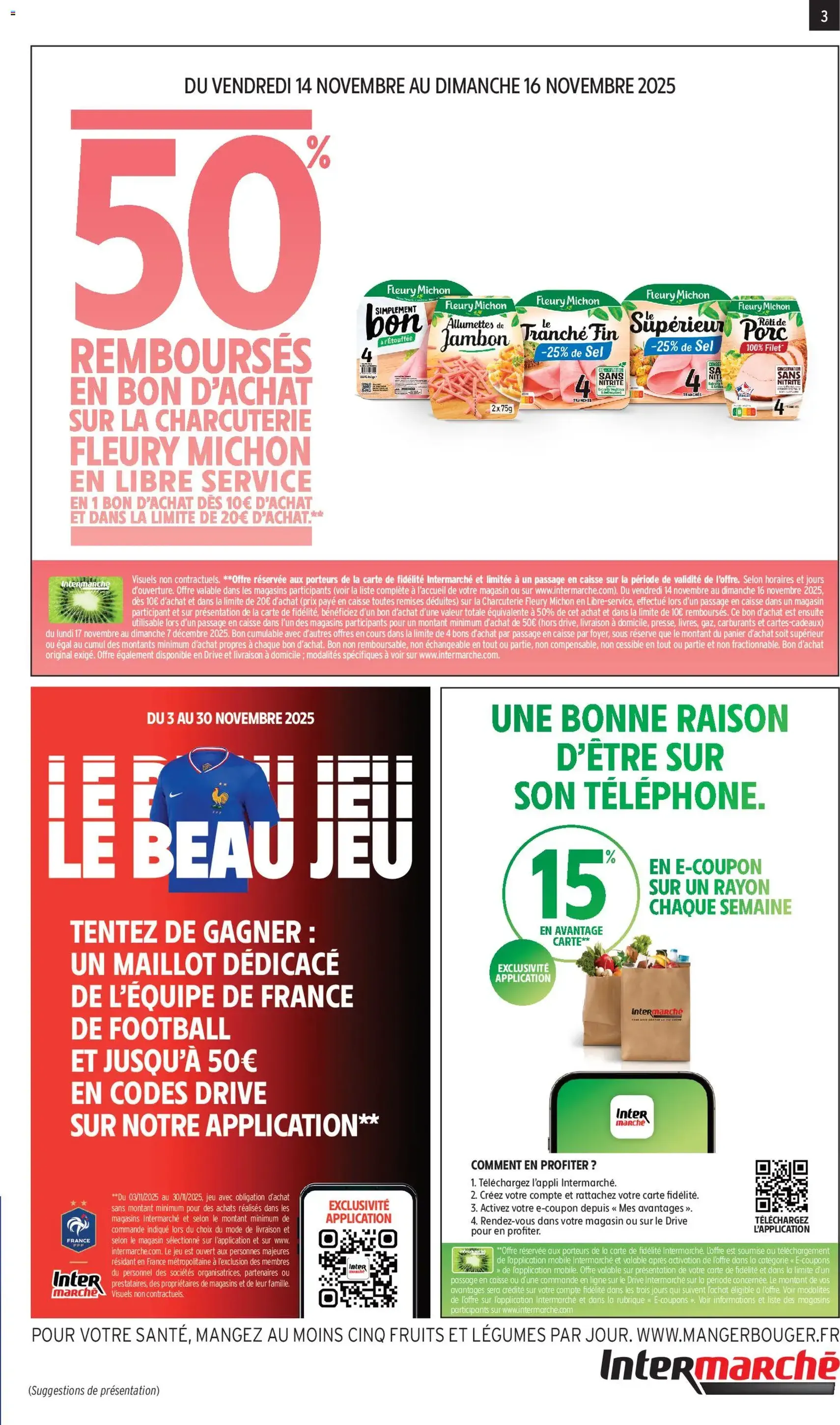 Intermarché catalogue semaine 46 - brochure valable à partir du 13/11/2025, page 3 sur 48