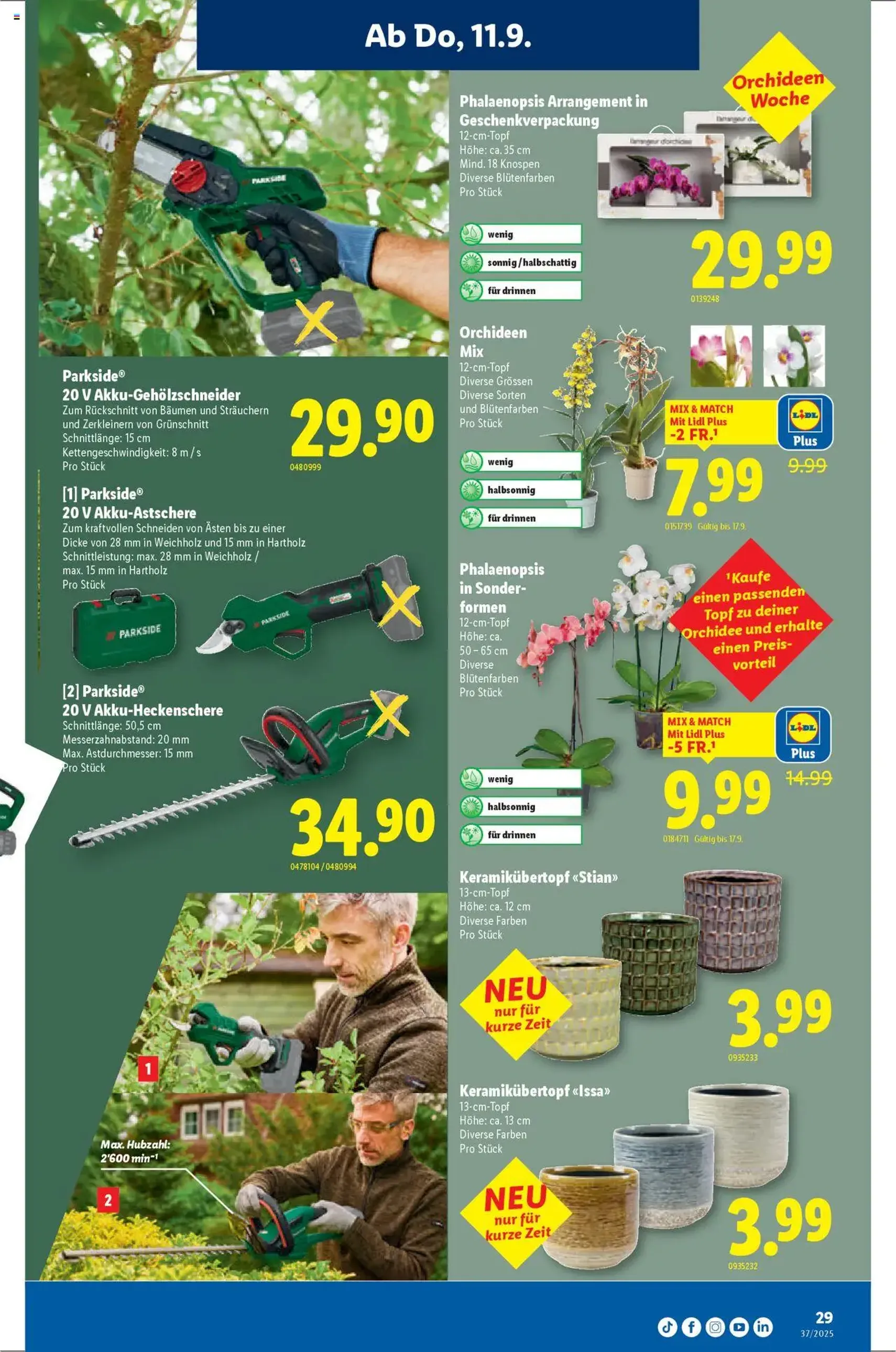 Lidl Aktionen - Gültiger Prospekt ab 11.09.2025, Seite 29 von insgesamt 40 Lidl Aktionen - Gültiger Prospekt ab 11.09.2025, Seite 29 von insgesamt 40