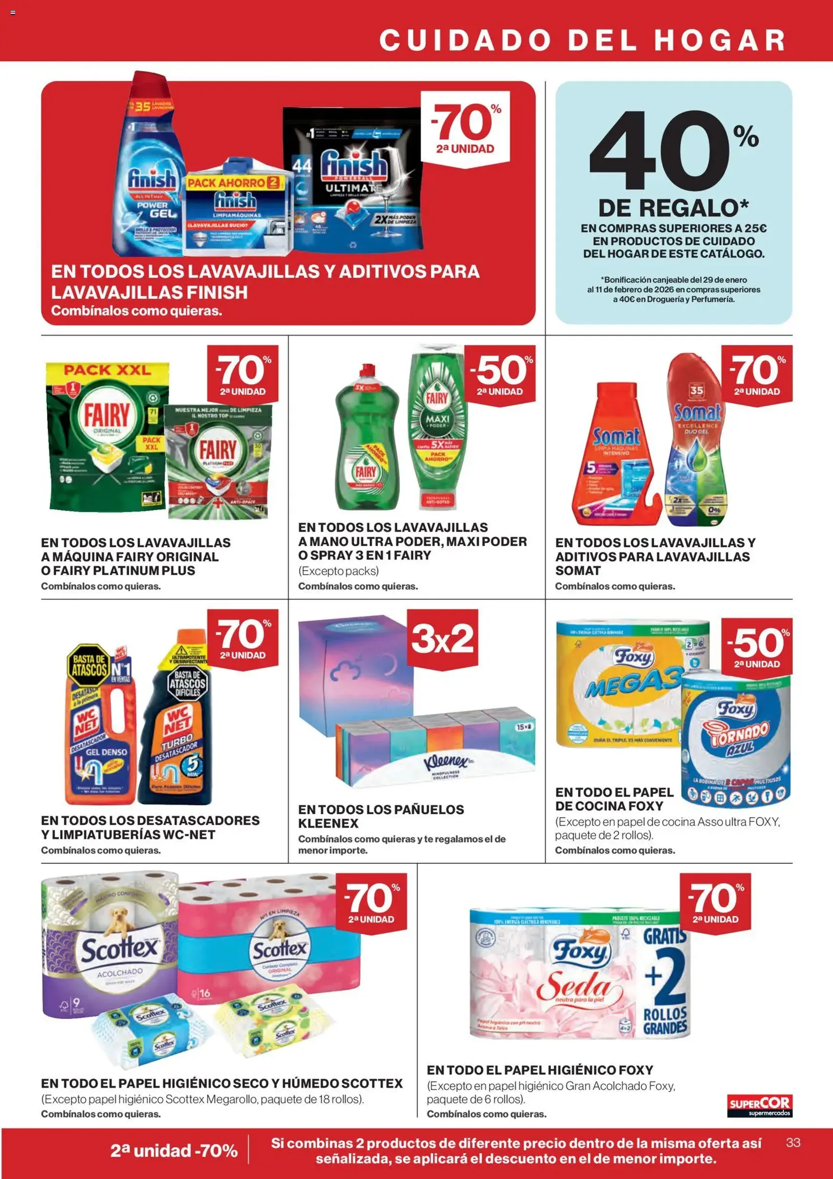 Supercor folleto - folleto válido desde 07/01/2026 página 33 de 36