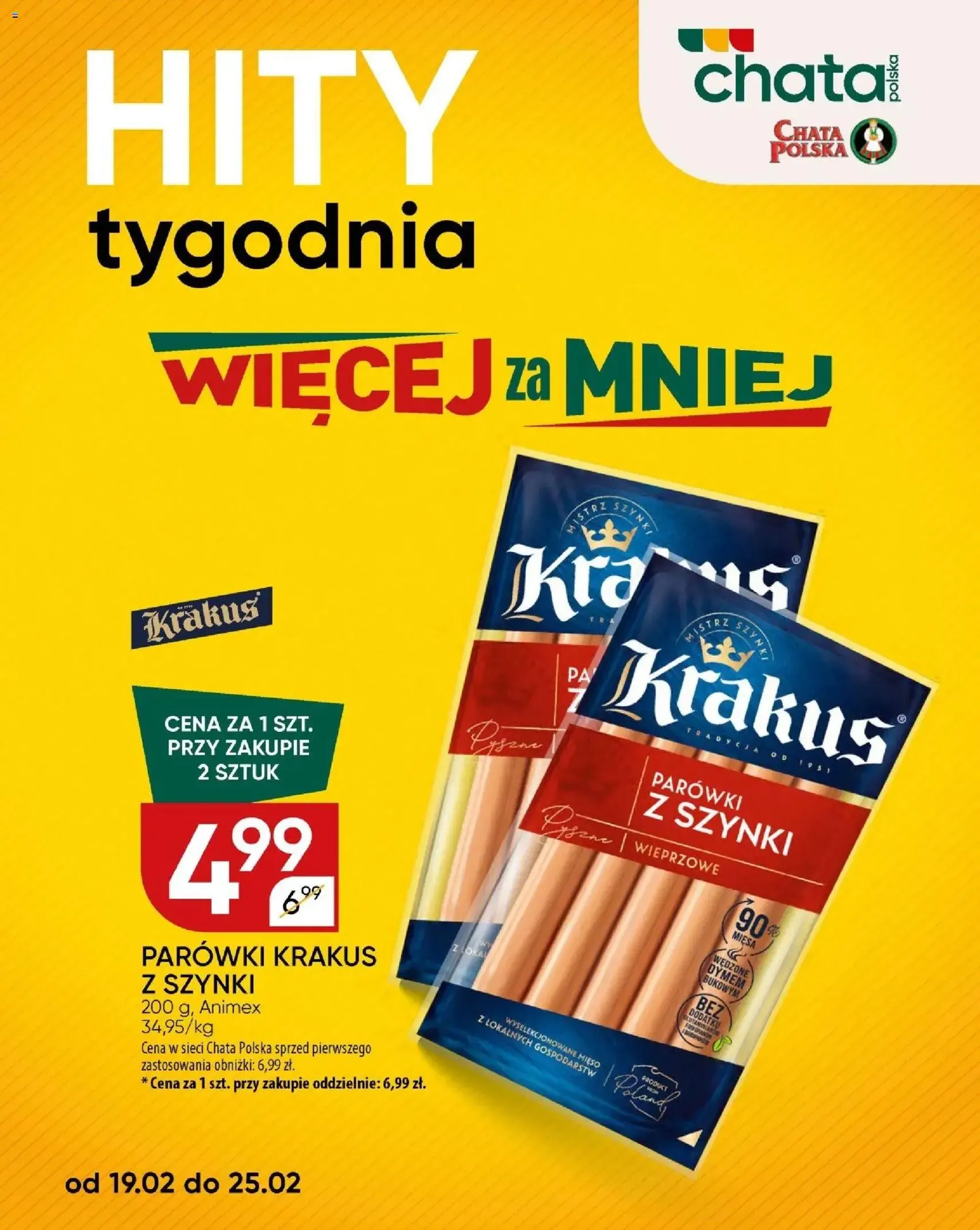 Chata Polska Gazetka - ważny gazetka od 19.02.2026 strona 3 z 3