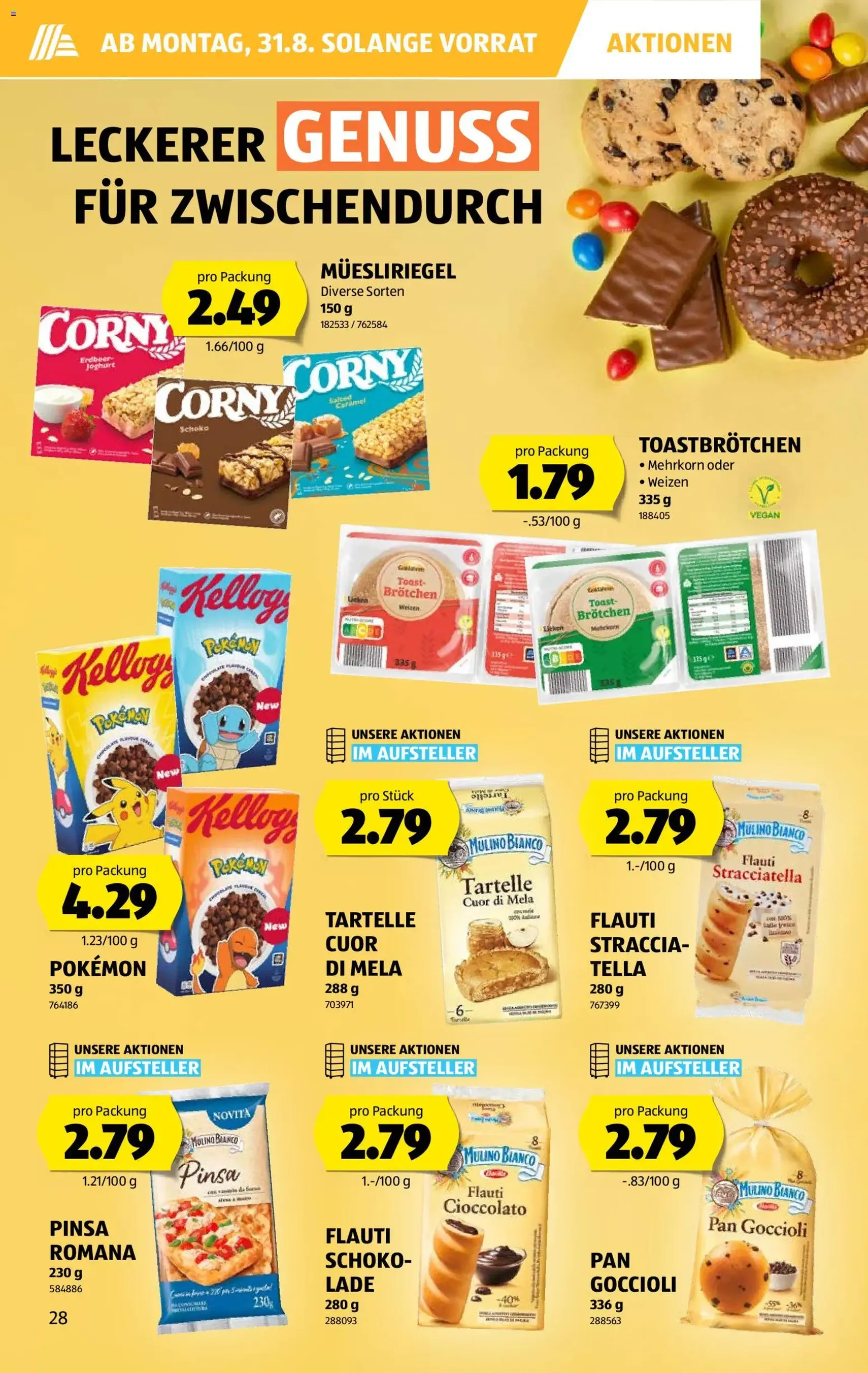 Aldi aktionen - Gültiger Prospekt ab 27.08.2026, Seite 28 von insgesamt 35