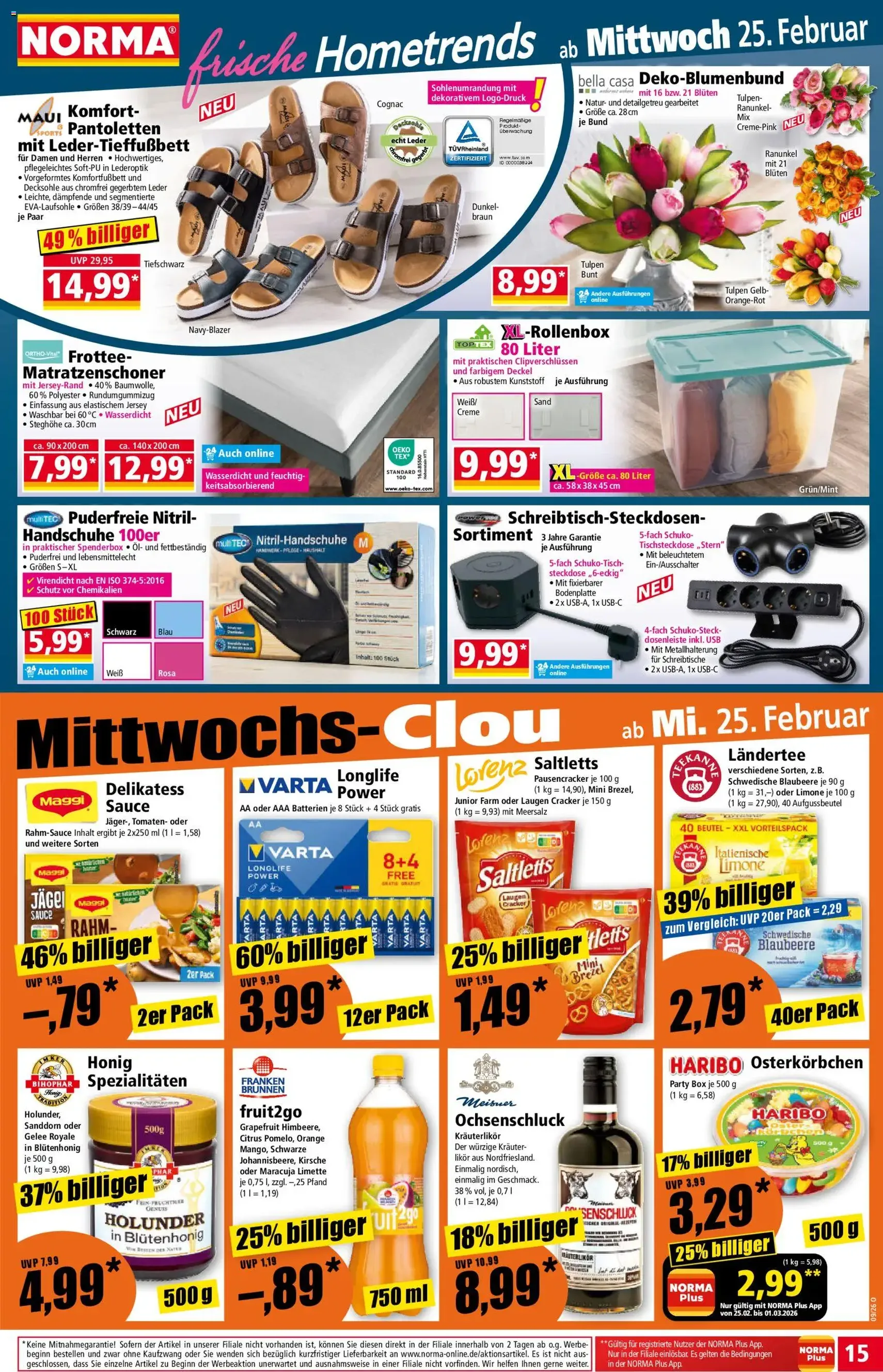 Norma Prospekt - Gültiger Prospekt ab 23.02.2026, Seite 15 von insgesamt 20