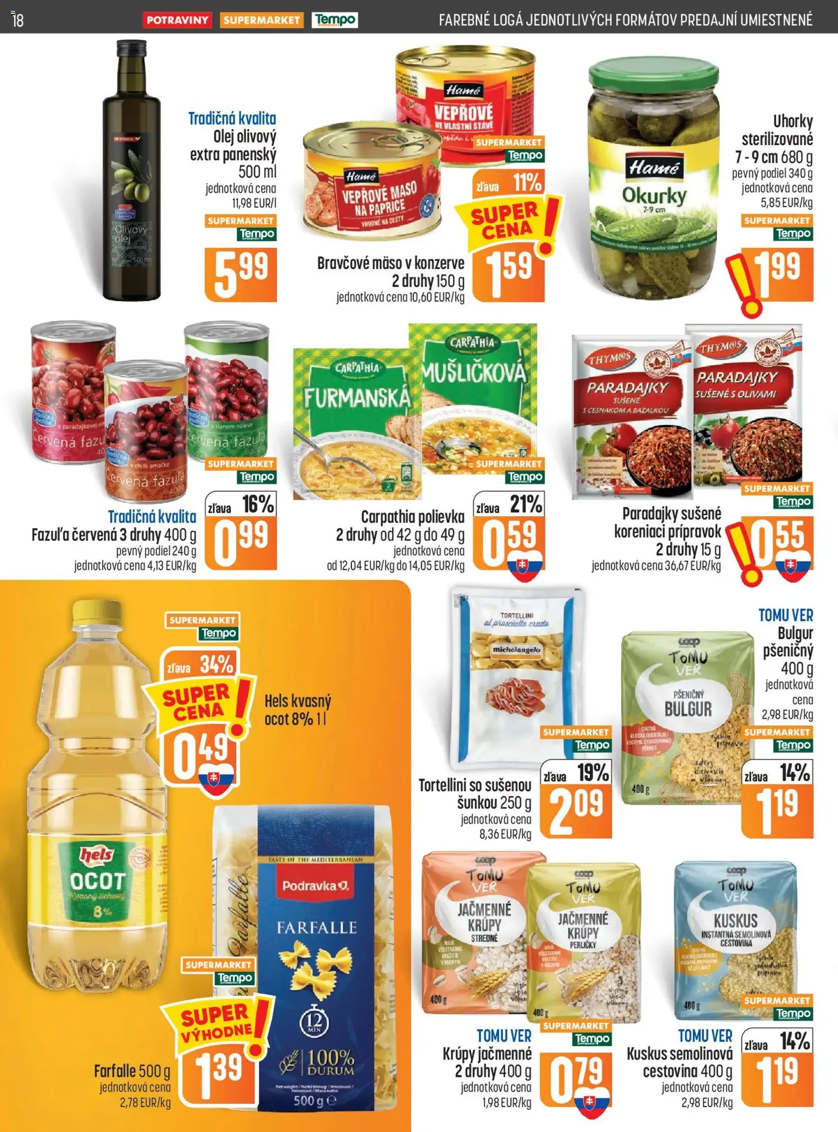 COOP Jednota leták - platný leták od 01.10.2026 strana 18 z 28