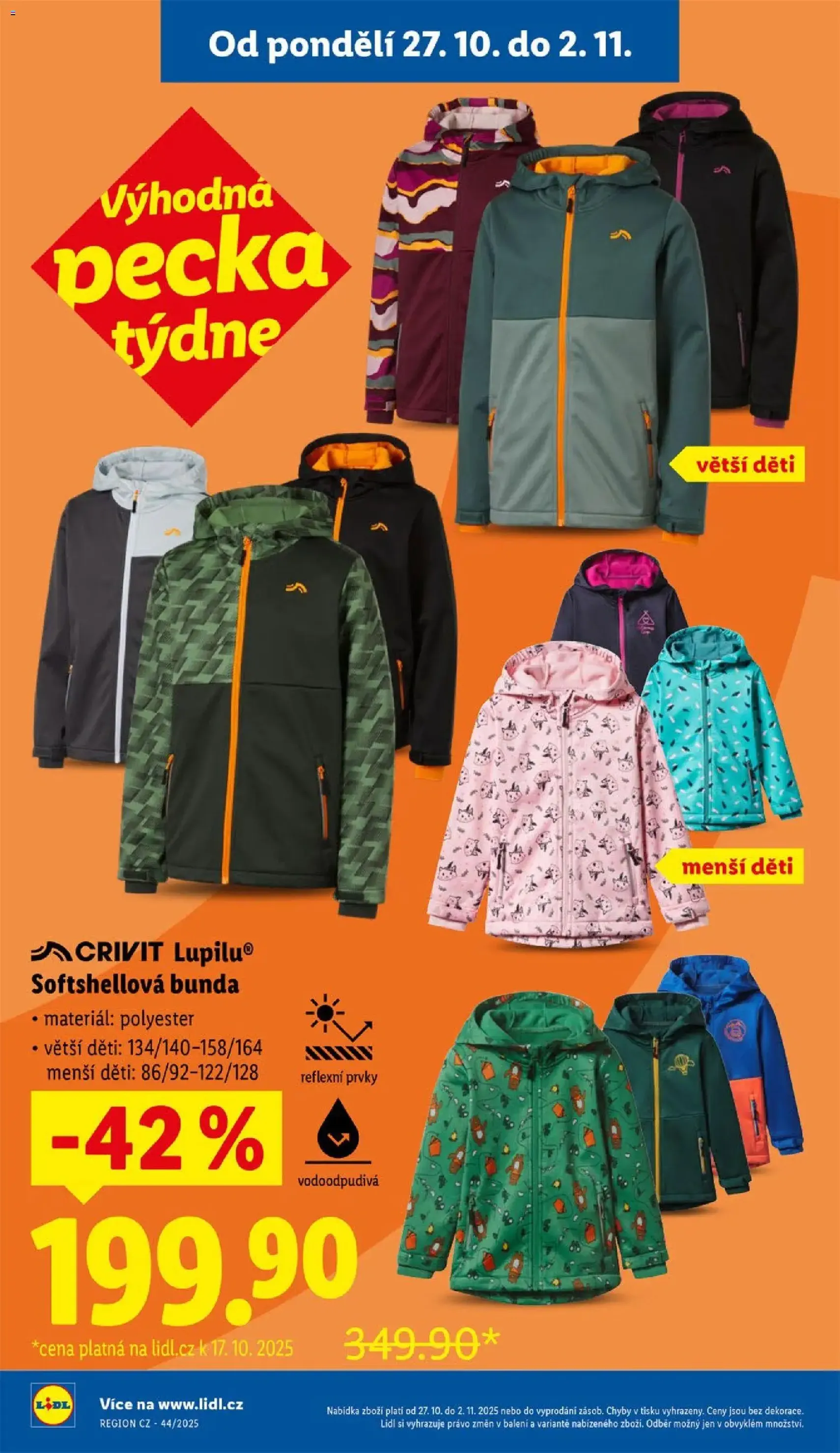 Lidl leták - platný leták od 27.10.2025 strana 6 z 57 Lidl leták - platný leták od 27.10.2025 strana 6 z 57