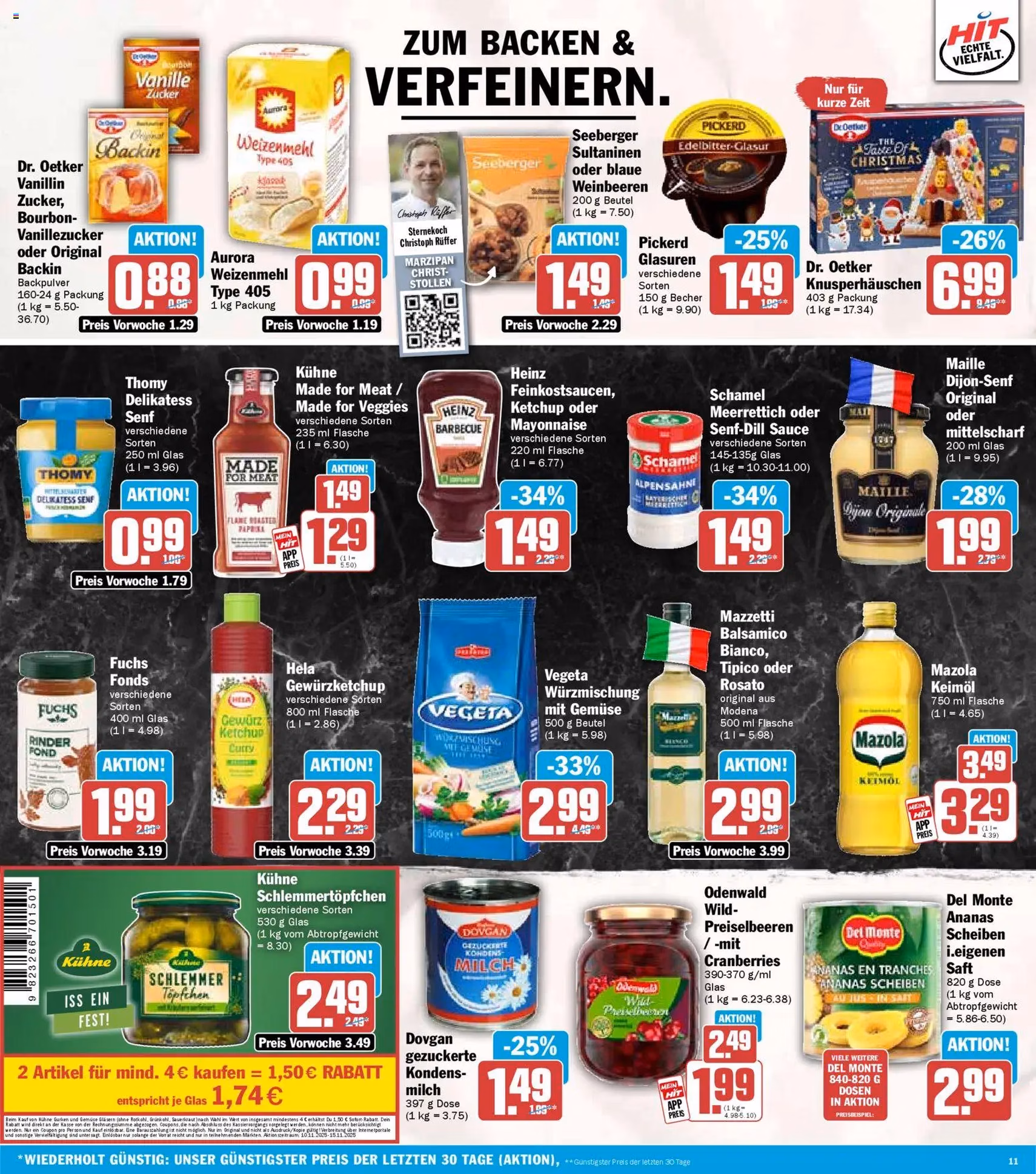 HIT Prospekt - Gültiger Prospekt ab 10.11.2025, Seite 11 von insgesamt 19