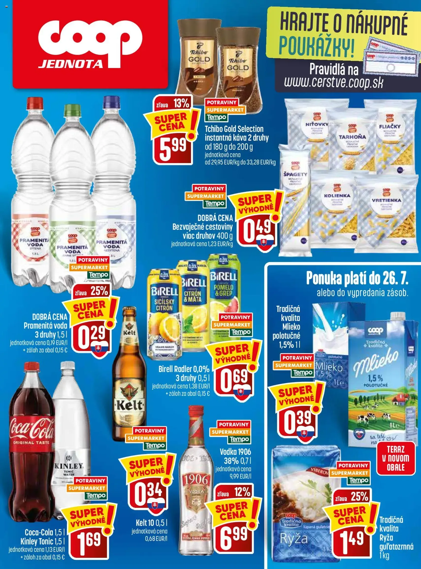 COOP Jednota leták - platný leták od 23.07.2026 strana 28 z 28