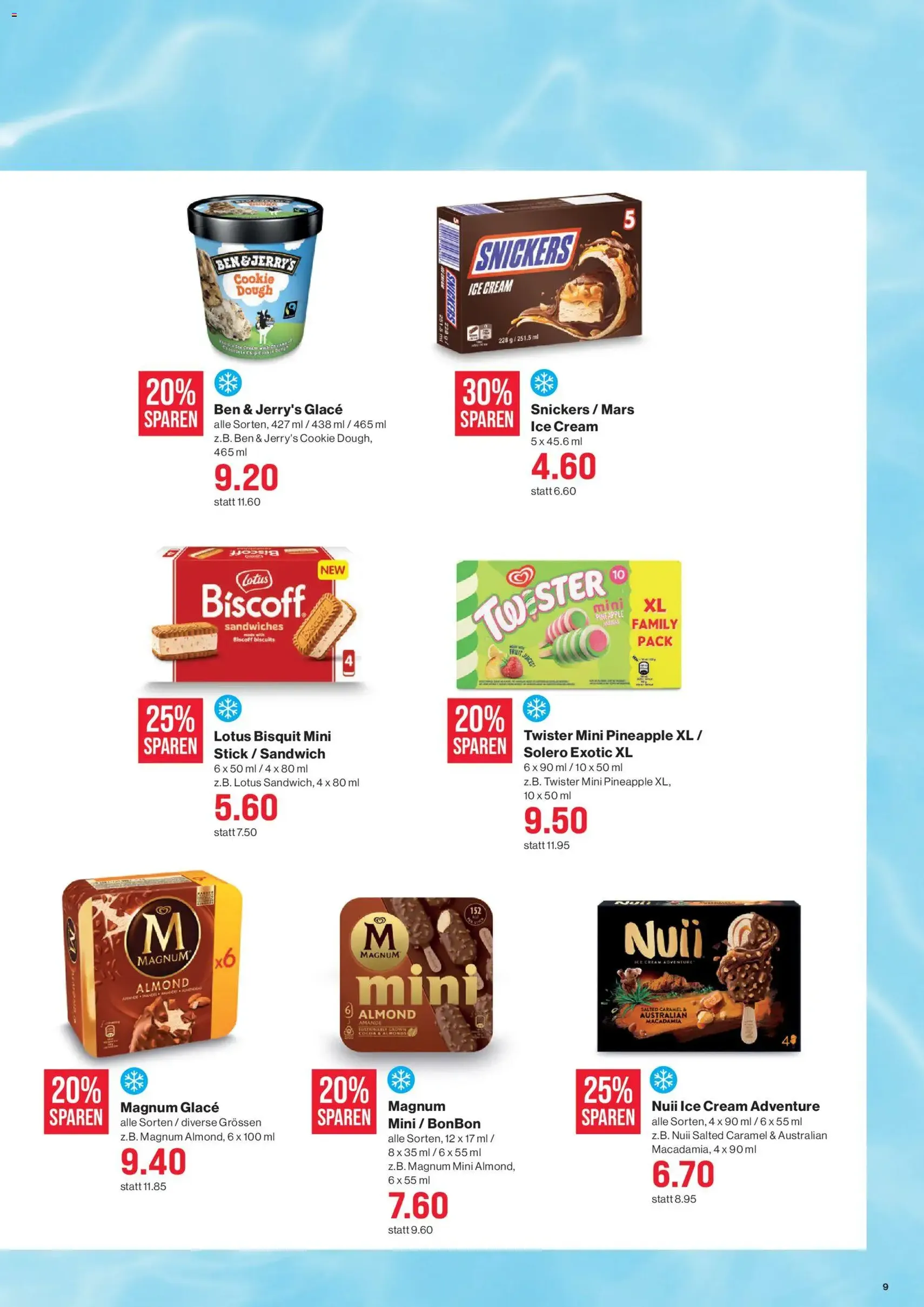 SPAR aktionen - Gültiger Prospekt ab 06.08.2026, Seite 9 von insgesamt 17