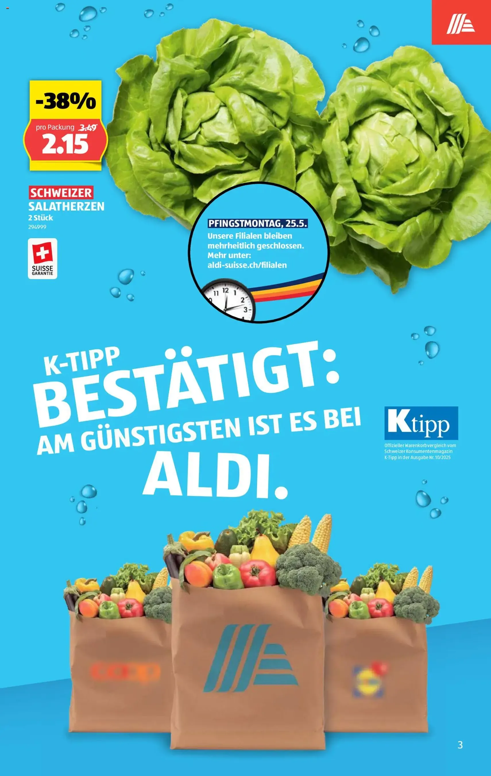 Aldi aktionen - Gültiger Prospekt ab 21.05.2026, Seite 3 von insgesamt 39