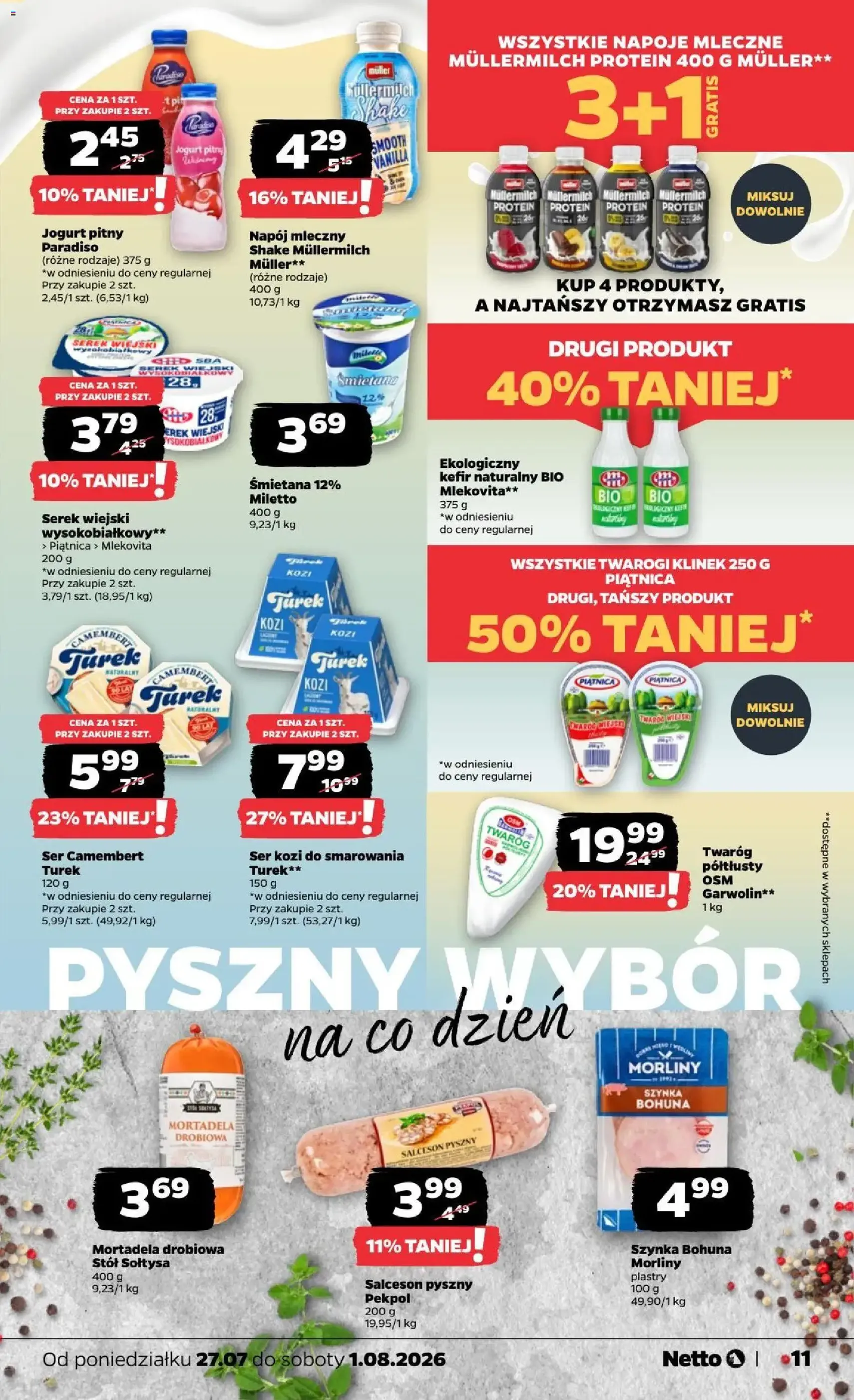 Netto gazetka od poniedziałku - ważny gazetka od 27.07.2026 strona 11 z 33