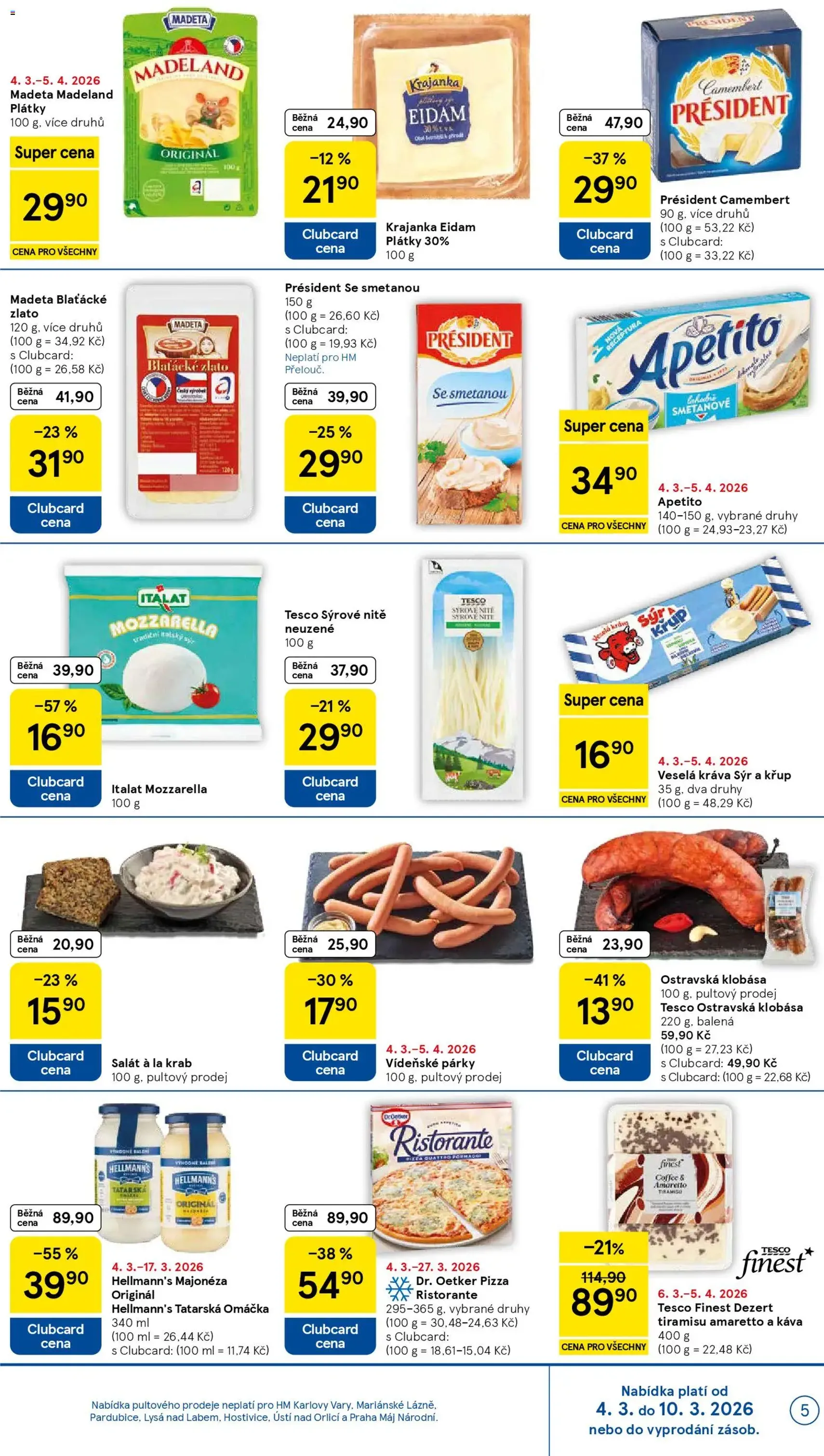 Tesco leták - Hypermarket - platný leták od 04.03.2026 strana 5 z 25