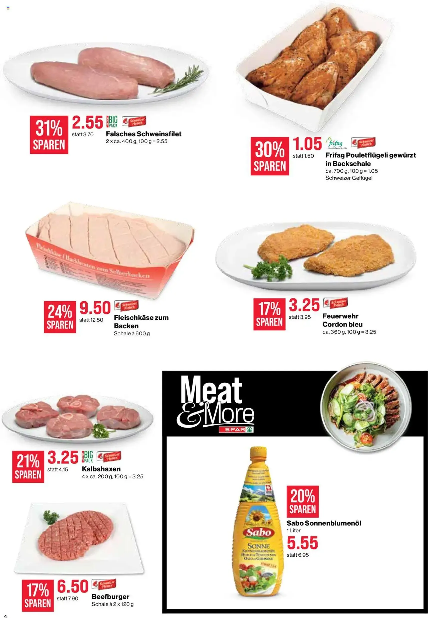 SPAR Aktionen - Gültiger Prospekt ab 09.10.2025, Seite 4 von insgesamt 22