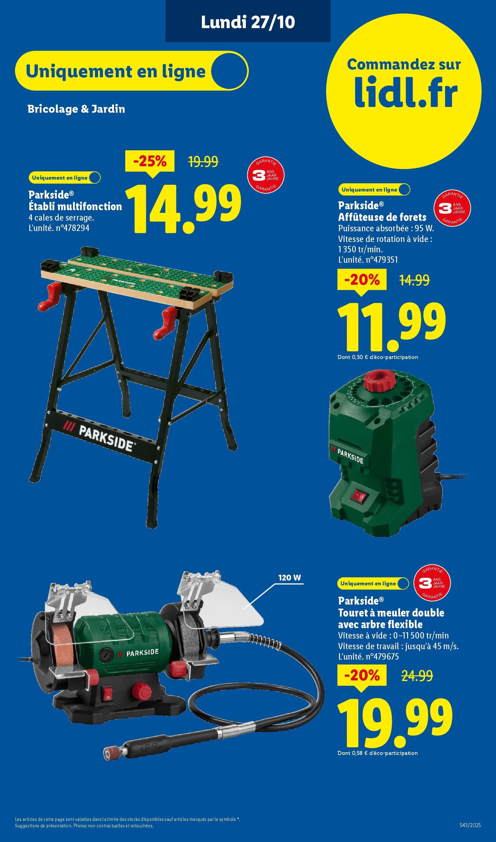 LIDL catalogue semaine 43 - brochure valable à partir du 23/10/2025, page 75 sur 84 LIDL catalogue semaine 43 - brochure valable à partir du 23/10/2025, page 75 sur 84