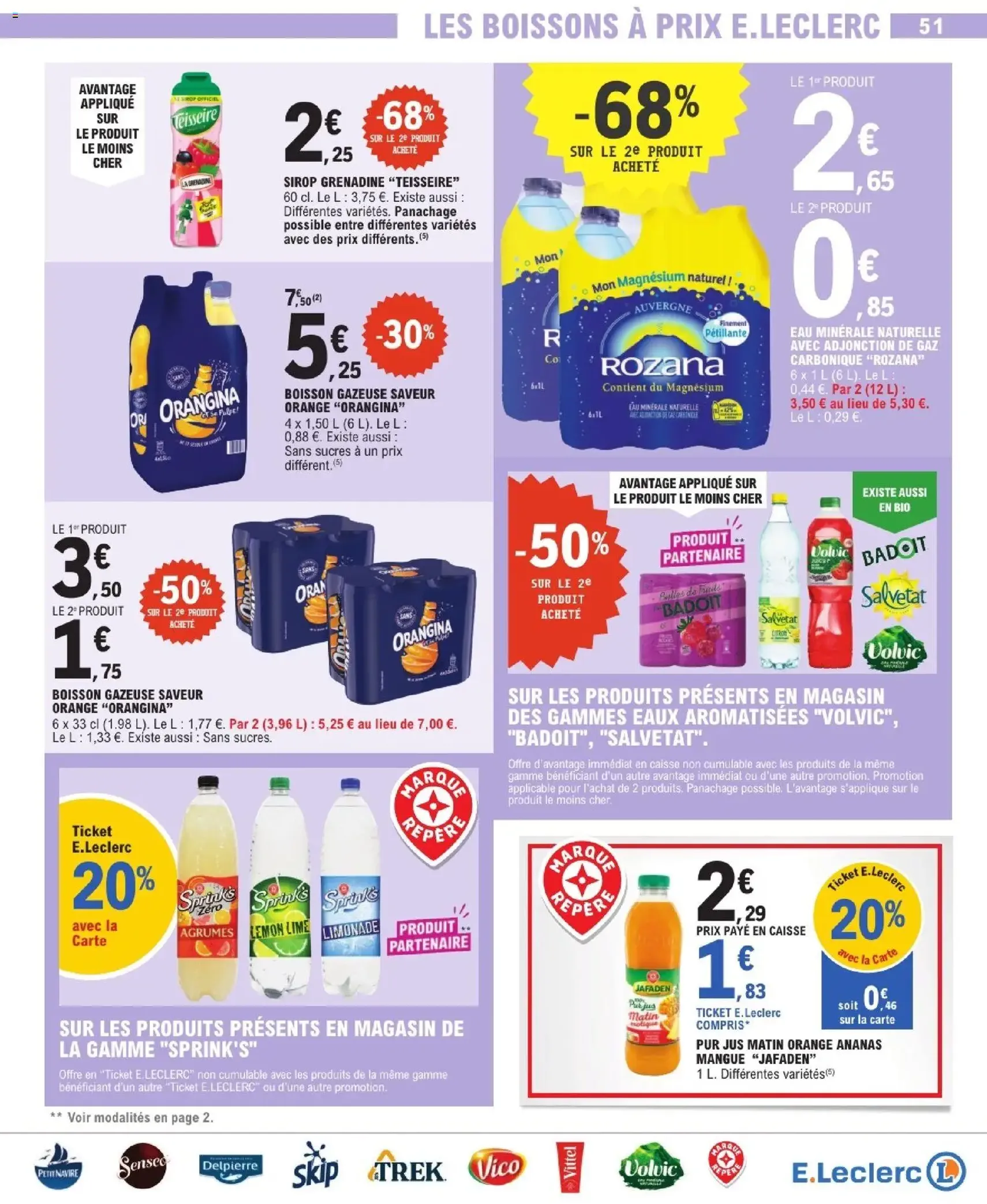 E.Leclerc catalogue - brochure valable à partir du 07/07/2026, page 51 sur 56