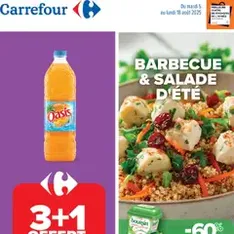 Carrefour catalogue barbecue & salade d'été - Prévisualisation du catalogue valable à partir du 05/08/2025