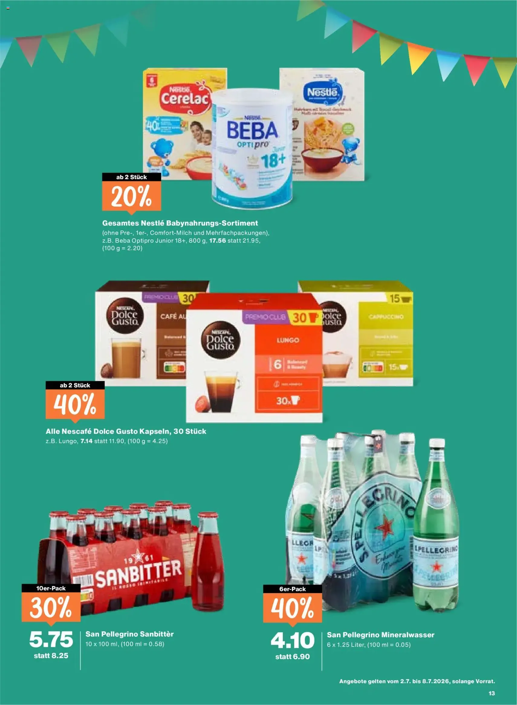 Migros aktionen - Gültiger Prospekt ab 02.07.2026, Seite 13 von insgesamt 24