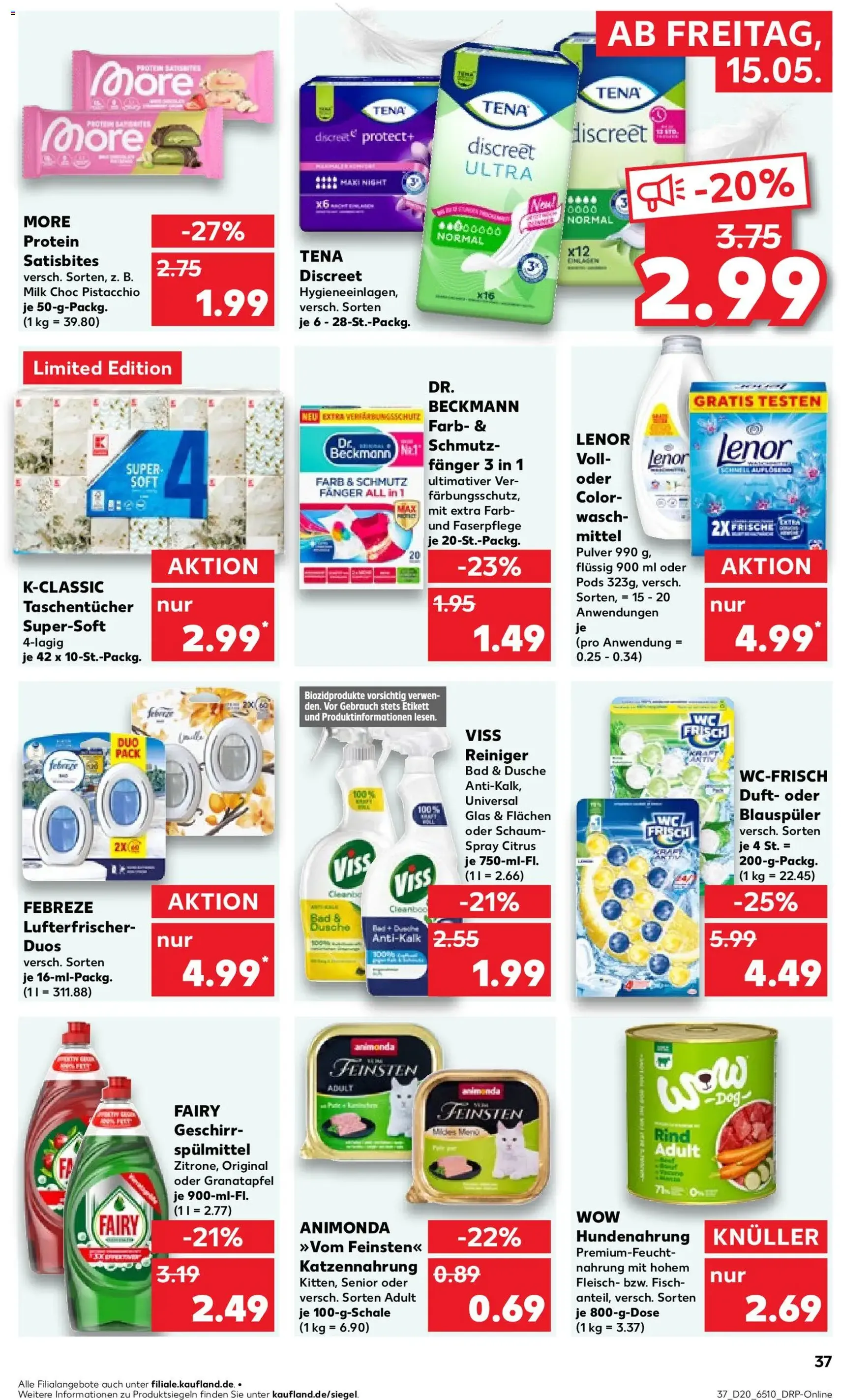 Kaufland DE - DE Folder Köln - geldige folder vanaf 15-05-2026 pagina 37 van 54