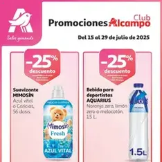 Vista previa del folleto Alcampo - Club Nacional válido desde 15/07/2025