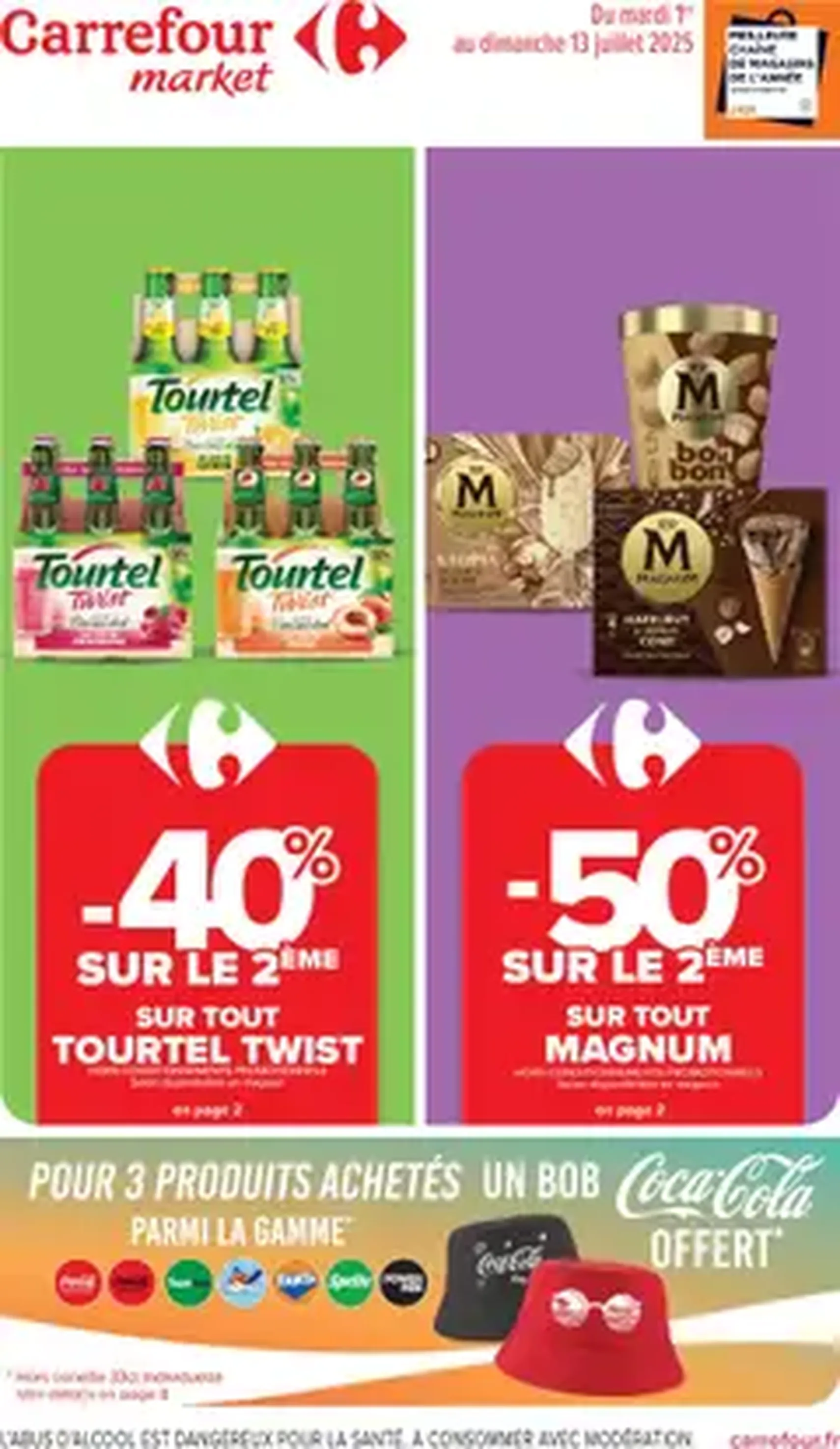 Carrefour Market catalogue semaine 27 - brochure valable à partir du 01/07/2025, page 1 sur 1