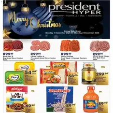 President Hyper Specials - Flyer preview valid from 01/12/2025