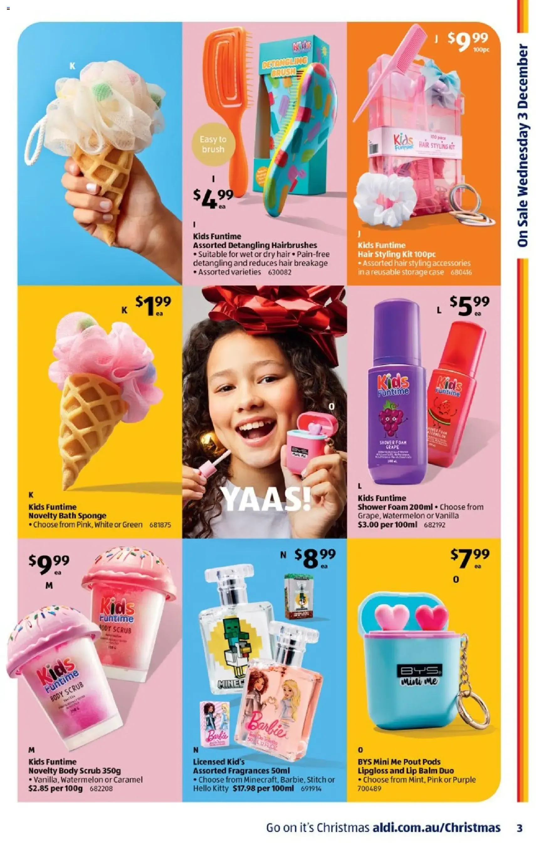 Catalogue Aldi - valid flyer from 03/12/2025, page 3 of 24