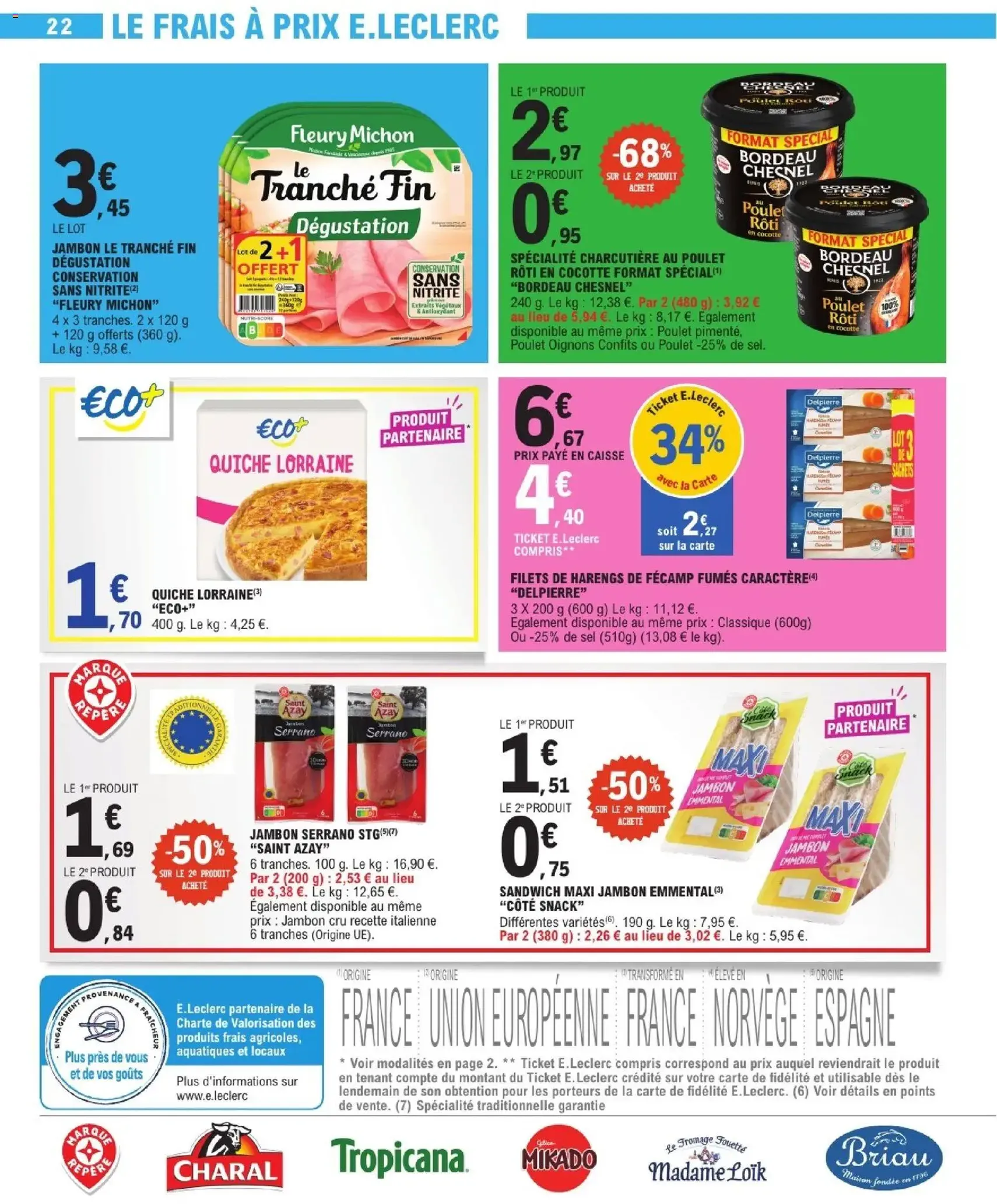 E.Leclerc catalogue - brochure valable à partir du 22/09/2026, page 22 sur 40
