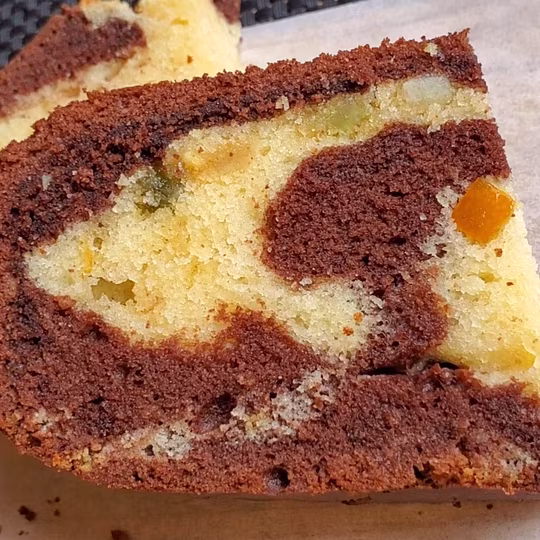 Náhľad receptu Vláčny mramorový koláčik